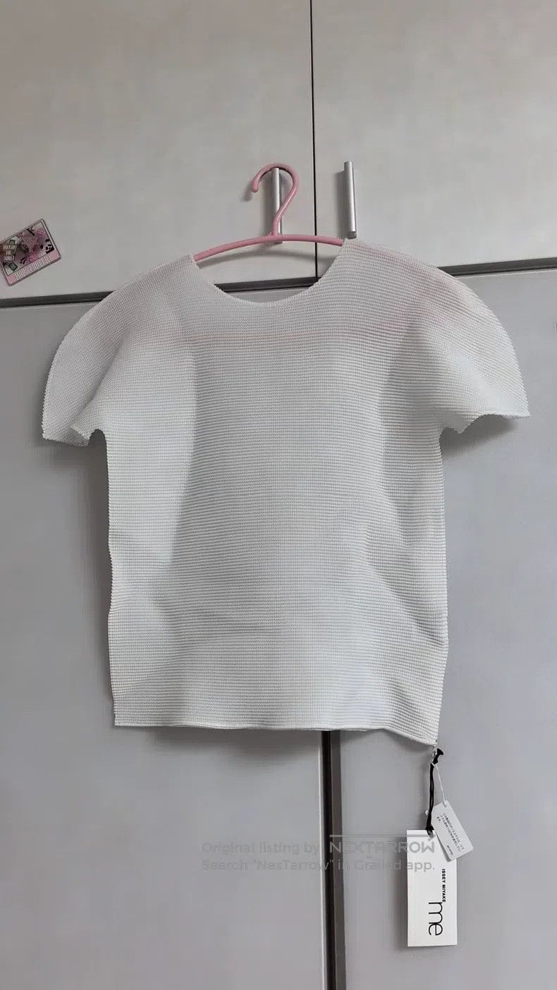 Issey Miyake Issey Miyake White Short Sleeve T-Shirt Size S / US 4 / IT 40 - 1 Thumbnail