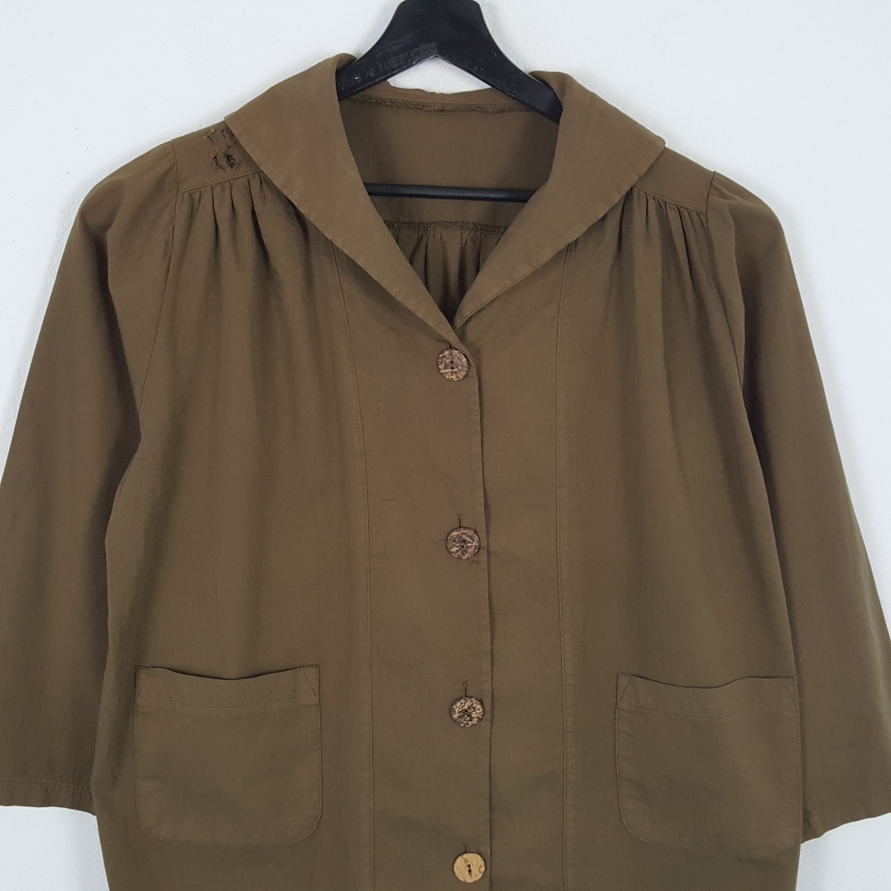 Vintage × Y's × Yohji Yamamoto Y'S YOHJI YAMAMOTO Designer Brand Fashion Style Jacket Size L / US 10 / IT 46 - 2 Thumbnail