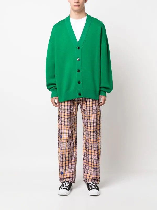 Henrik Vibskov !DS! AW22 Henrik Vibskov Orion Space Checks Casual Pants Size US 32 / EU 48 - 3 Thumbnail