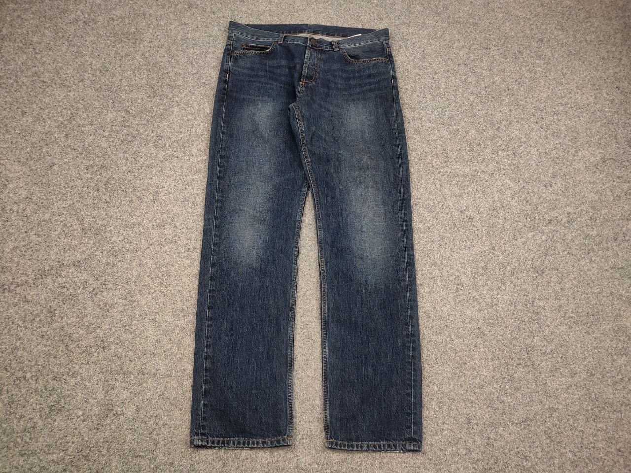 Carhartt Carhartt Texas pants Faded denim Vintage USA straight Style Size US 33 - 3 Thumbnail