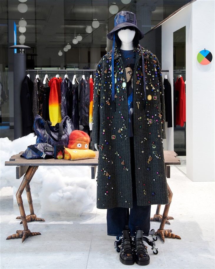 Loewe Loewe x Studio Ghibli Calcifer Shearling Leather Jacket Size US M / EU 48-50 / 2 - 20 Thumbnail