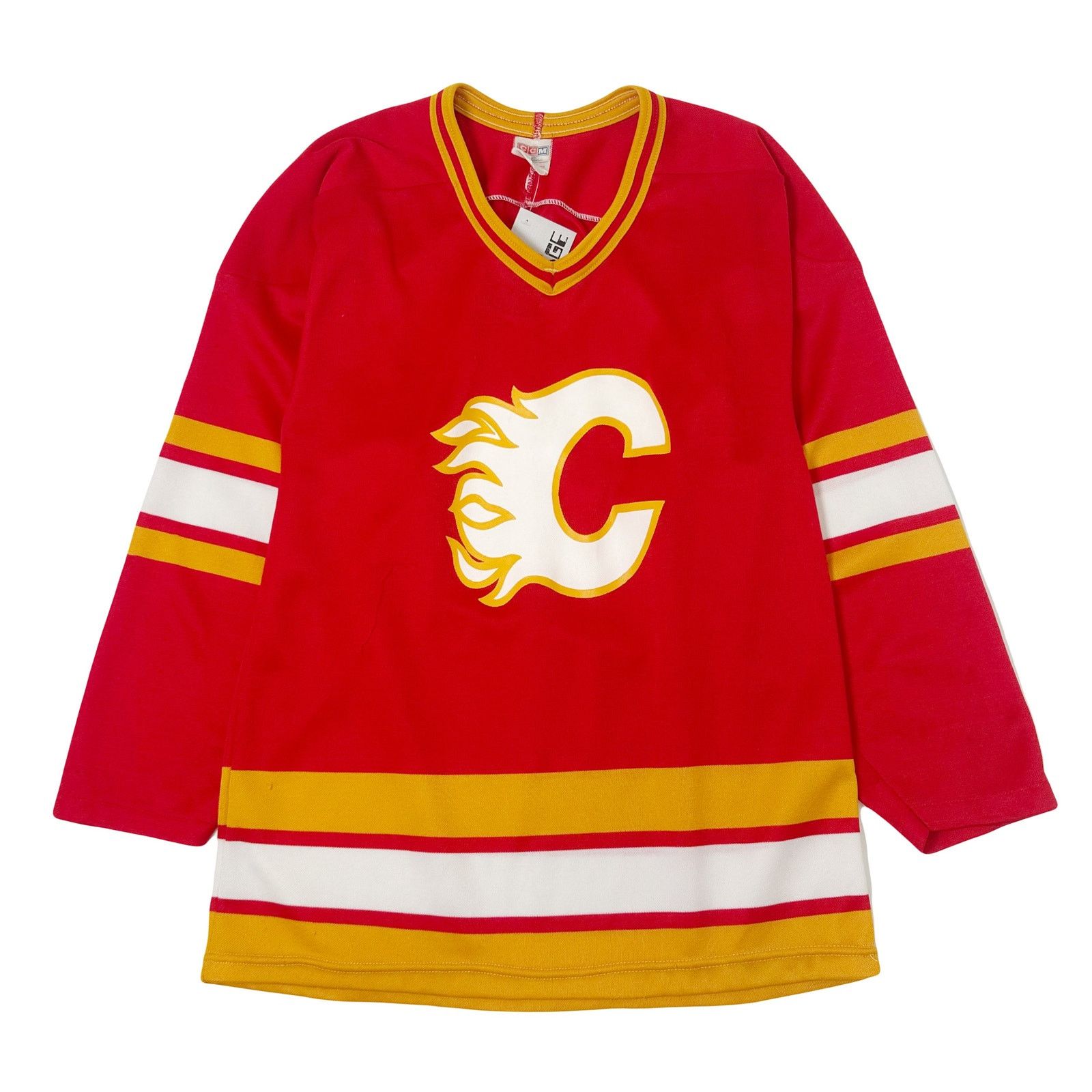 Ccm Vintage CCM Calgary Flames NHL Hockey Jersey S Size US S / EU 44-46 / 1 - 1 Thumbnail
