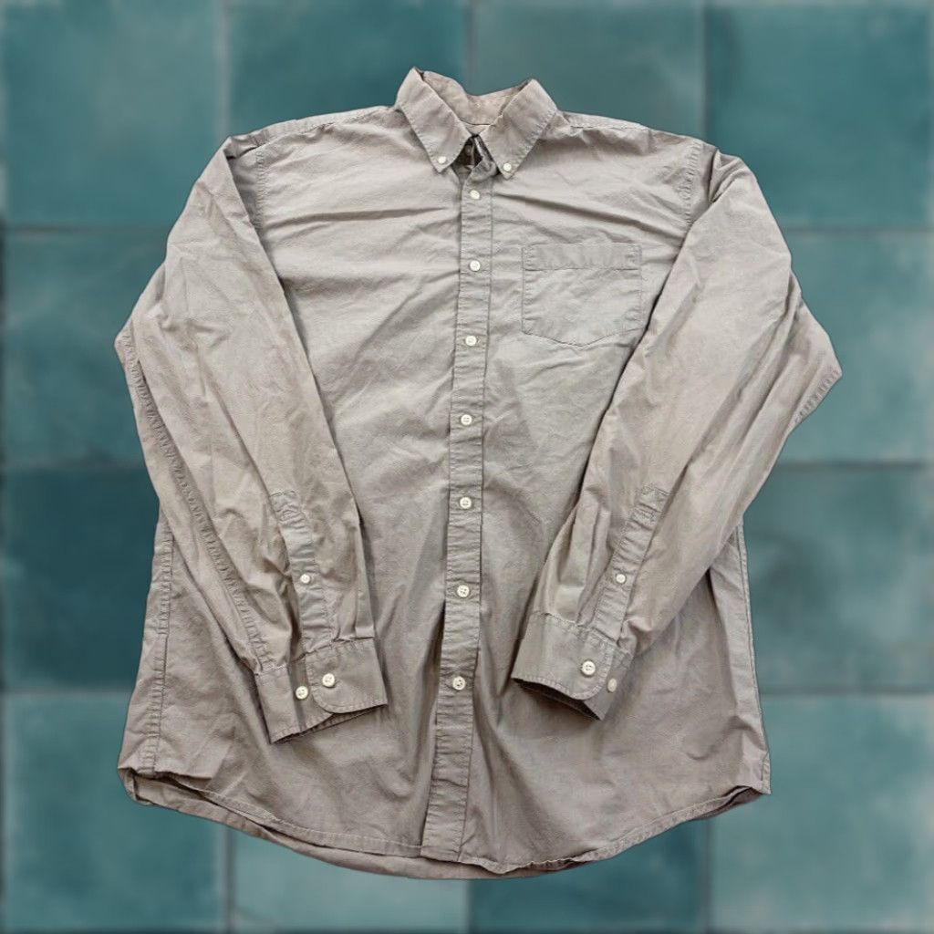 Eddie Bauer **Eddie Bauer Mens Large Tall Beige Legend Wash Button Up Shirt** User: **Beige Eddie Bauer Mens Large Tall Legend Wash Button Up Shirt** Size US L / EU 52-54 / 3 - 1 Thumbnail
