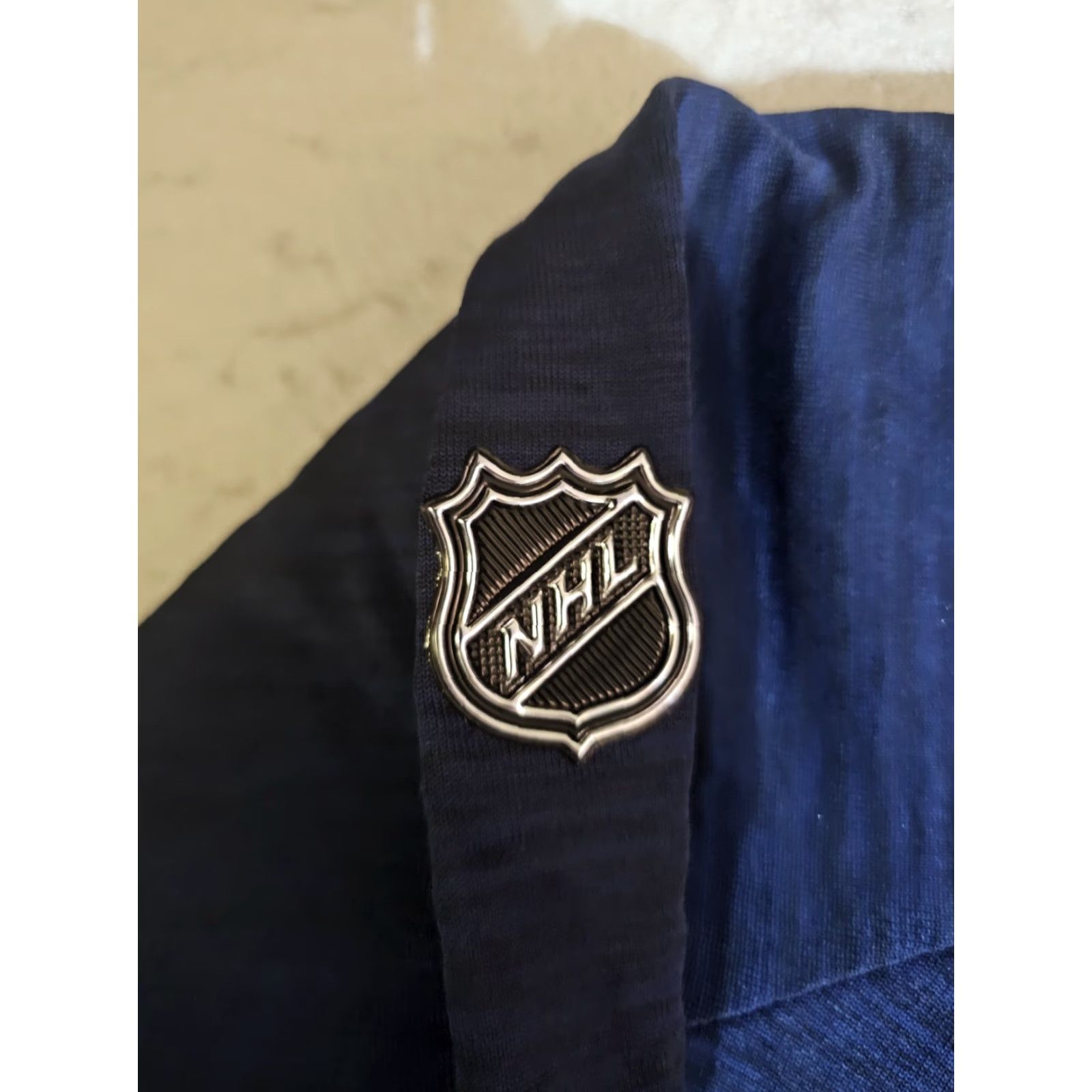 Vintage Fanatics Columbus Blue Jackets NHL Hooded Sweatshirt Navy Blue M Sports Apparel Womens Regular Size Med Size M / US 6-8 / IT 42-44 - 5 Thumbnail