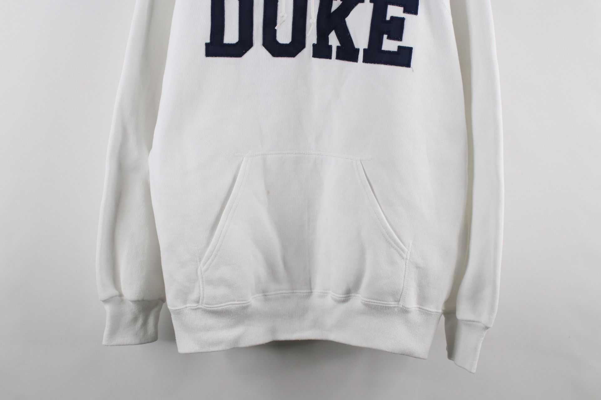 Vintage Vintage 90s Spell Out Duke University Hoodie Sweatshirt USA Size US XL / EU 56 / 4 - 3 Thumbnail