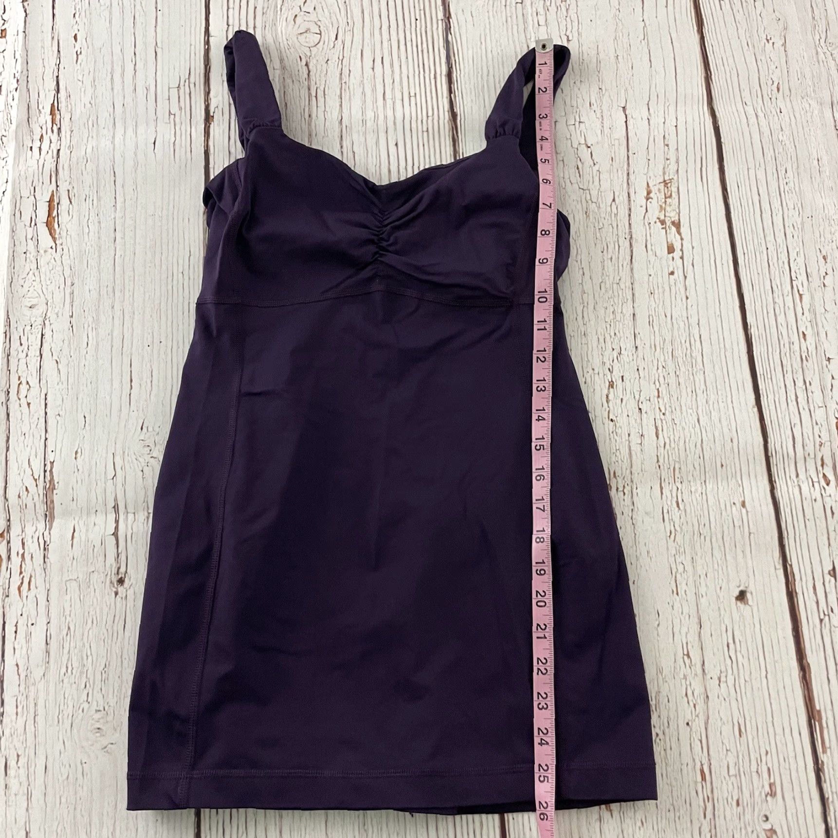 Lululemon Lululemon Yoga Tank Women's 6 Purple Tank Yoga Athletic Sleeveless Scoop Neck Stretch Athletic Top Women 6 Purple Size M / US 6-8 / IT 42-44 - 3 Thumbnail