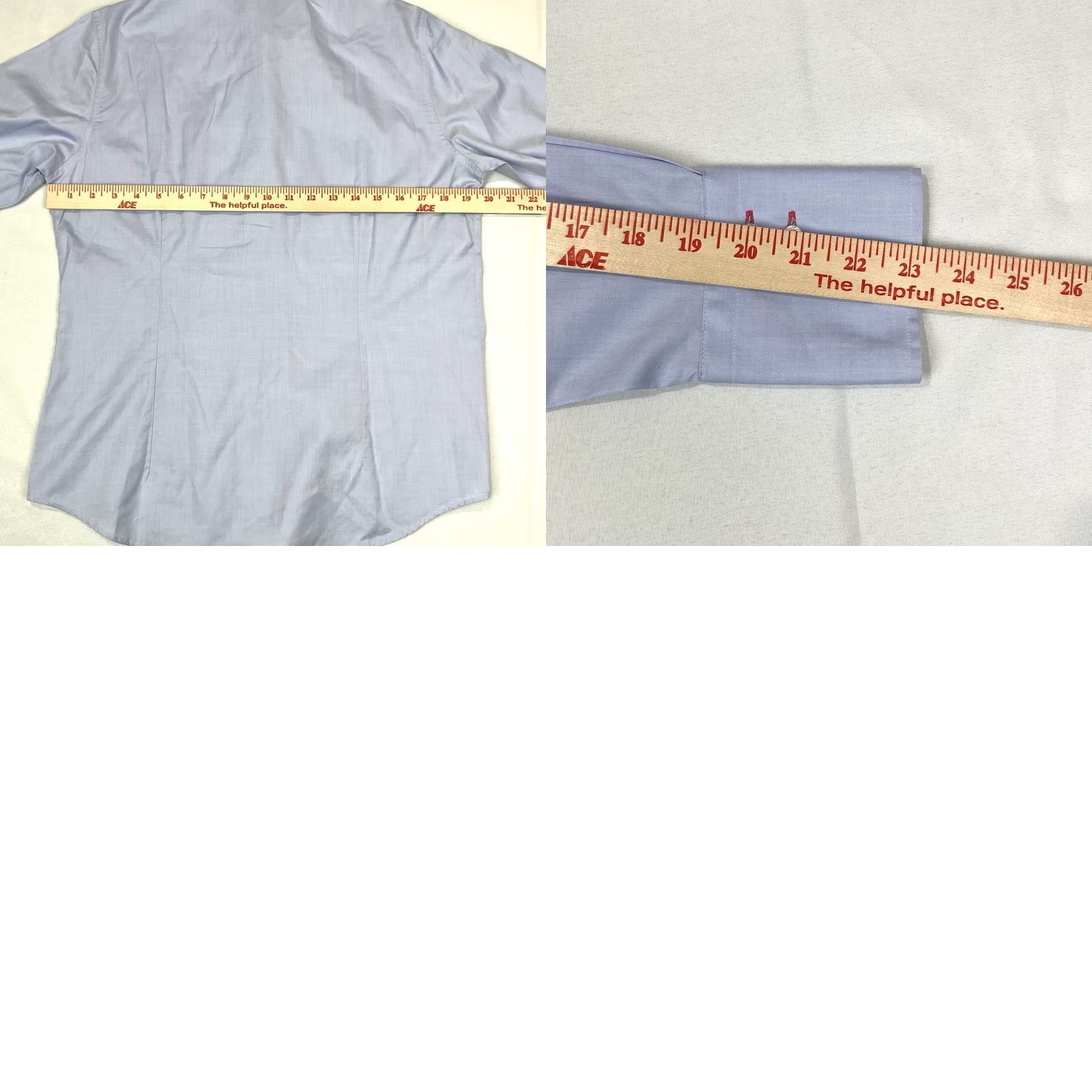 Vintage VICOMTE A BUTTON UPSHIRT WOMEN XL100% COTTON BLUE ITALY THOMAS MASON Size XL / US 12-14 / IT 48-50 - 8 Thumbnail