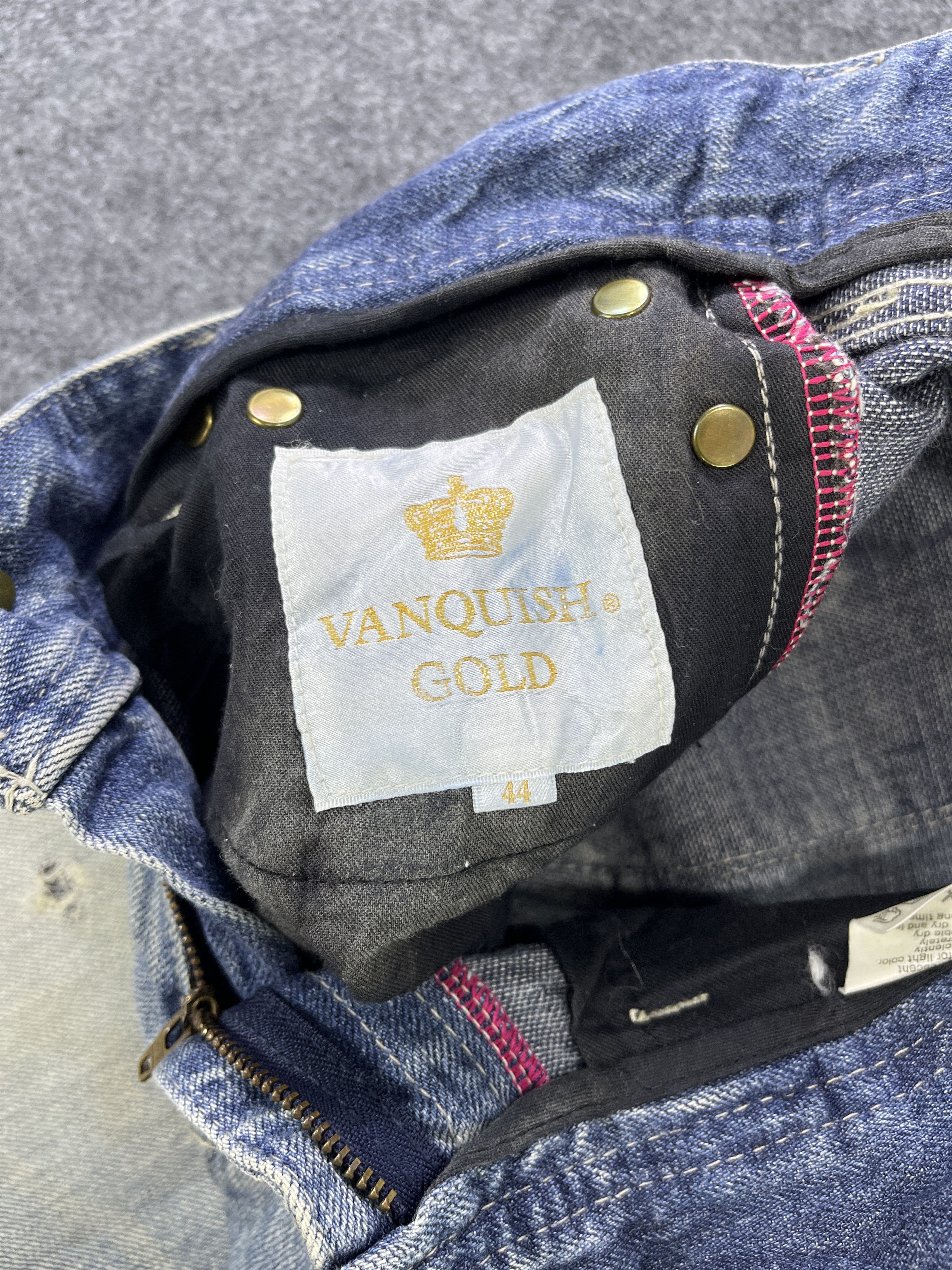 Vanquish Vanquish Paint Splashes Jeans Flare Denim - J939 Size 32" / US 10 / IT 46 - 9 Thumbnail