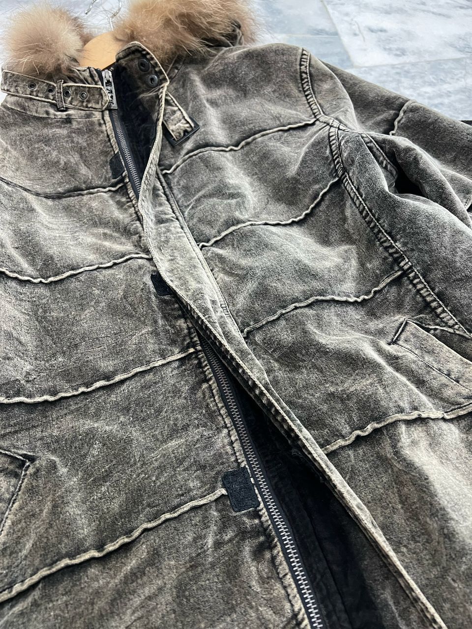 In The Attic × Le Grande Bleu (L.G.B.) In The Attic Faux Fur Jacket Size US L / EU 52-54 / 3 - 9 Thumbnail