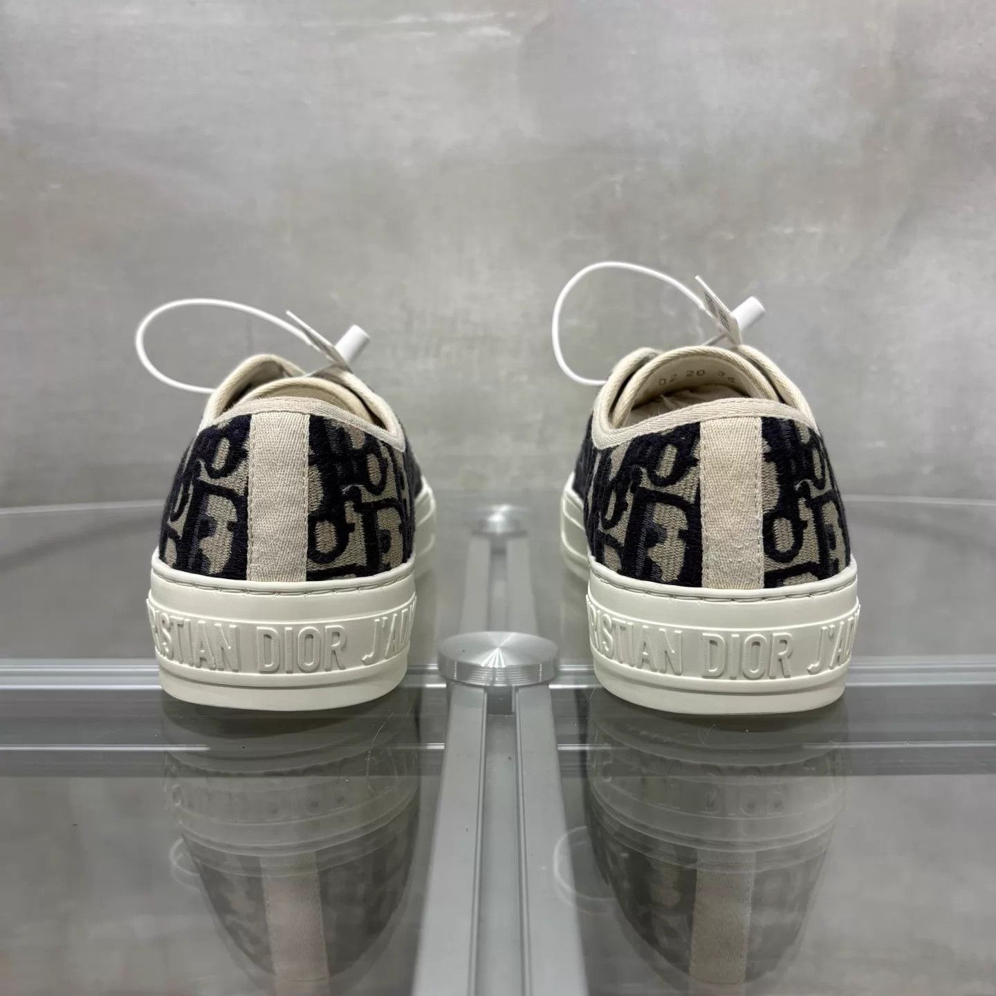 Dior DIOR Oblique All-Over Print Sneaker Women's 36 Size US 5.5 / IT 35.5 - 6 Thumbnail