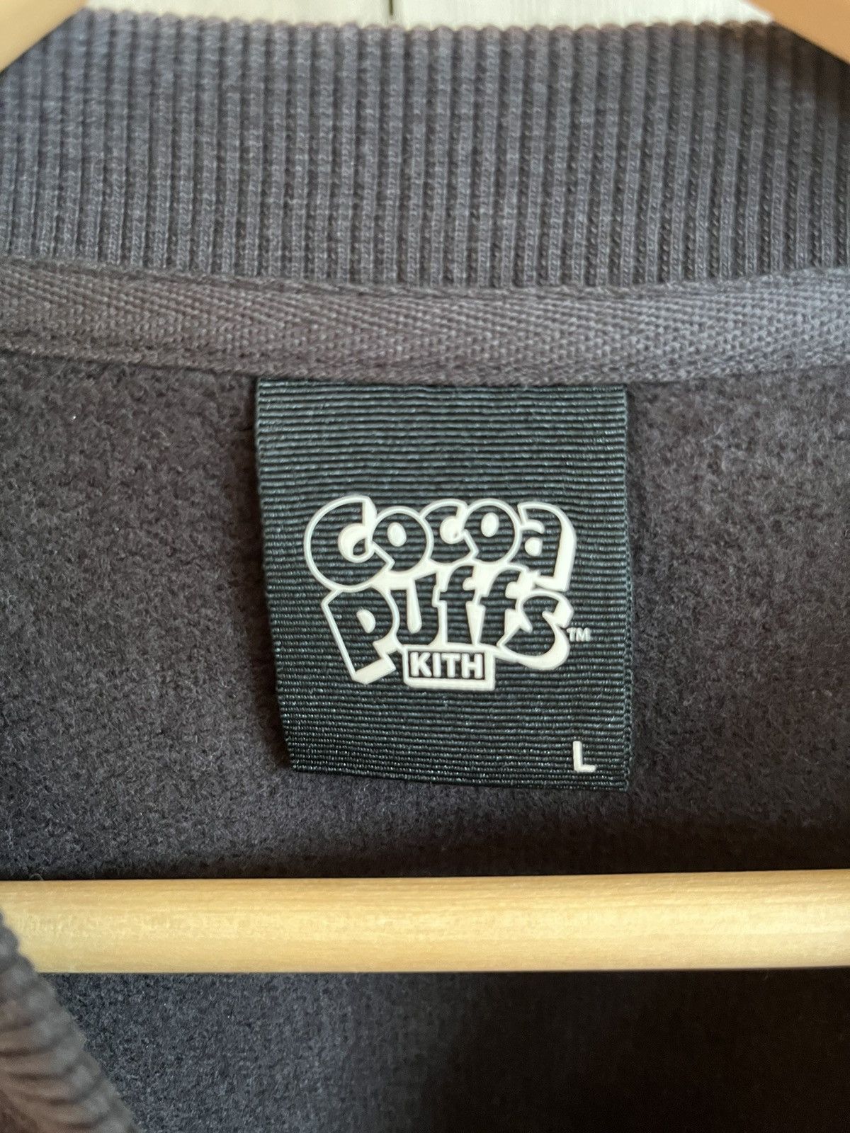 Kith Kith Treats x Cocoa Puffs Kindling Brown Crewneck Size US L / EU 52-54 / 3 - 2 Thumbnail