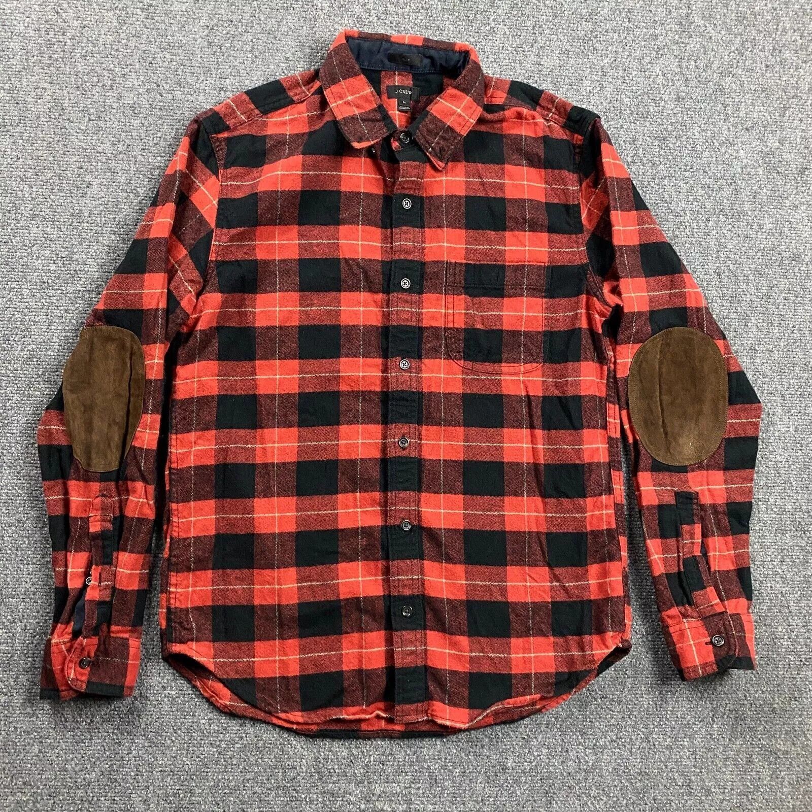 J.Crew J Crew Flannel Shirt Mens Medium Buffalo CheckSlim Fit Patch Size US M / EU 48-50 / 2 - 1 Thumbnail