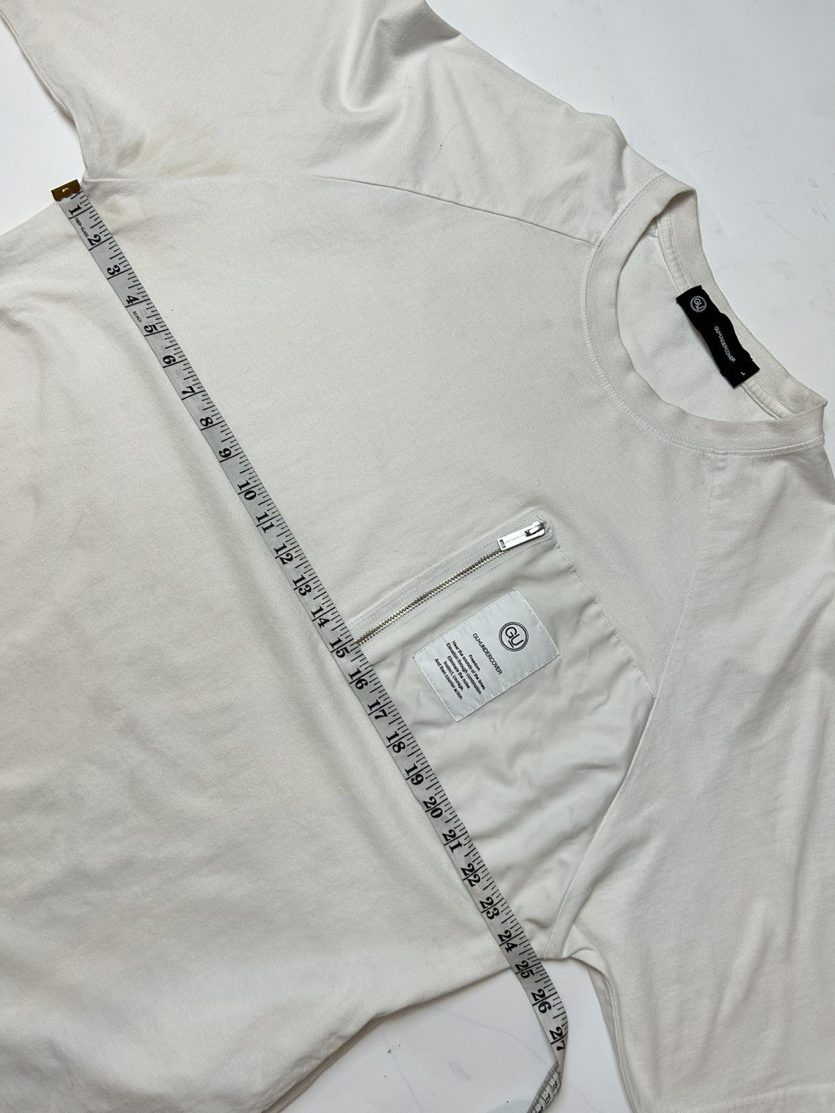 GU × Japanese Brand × Undercover GU X UNDERCOVER WHITE SHORT SLEEVE T-SHIRT Size US L / EU 52-54 / 3 - 6 Thumbnail