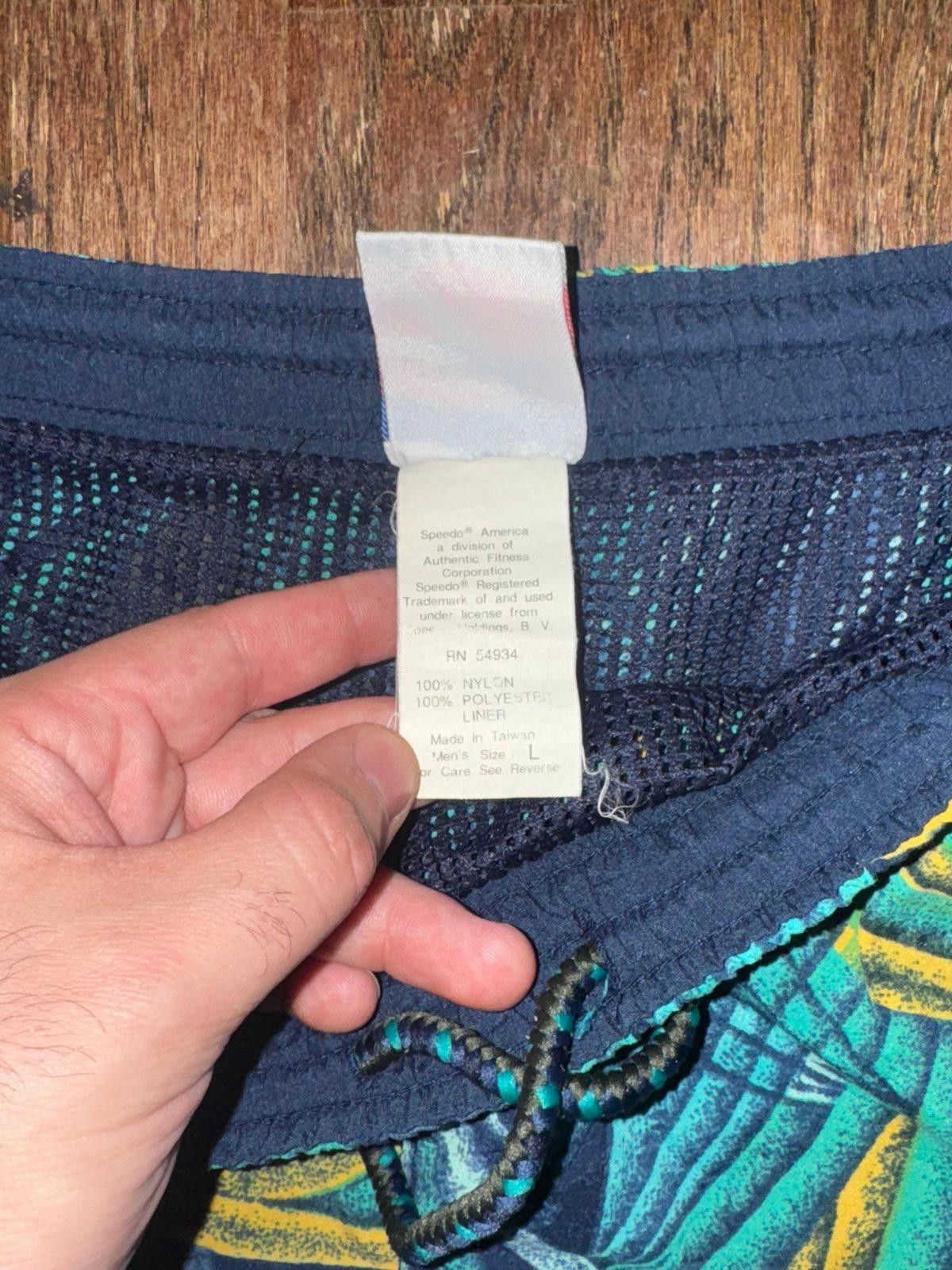 Speedo 90s Speedo Colorful Swim Trunks Bathing Suit Mens Sz L Rare Size US 34 / EU 50 - 6 Thumbnail
