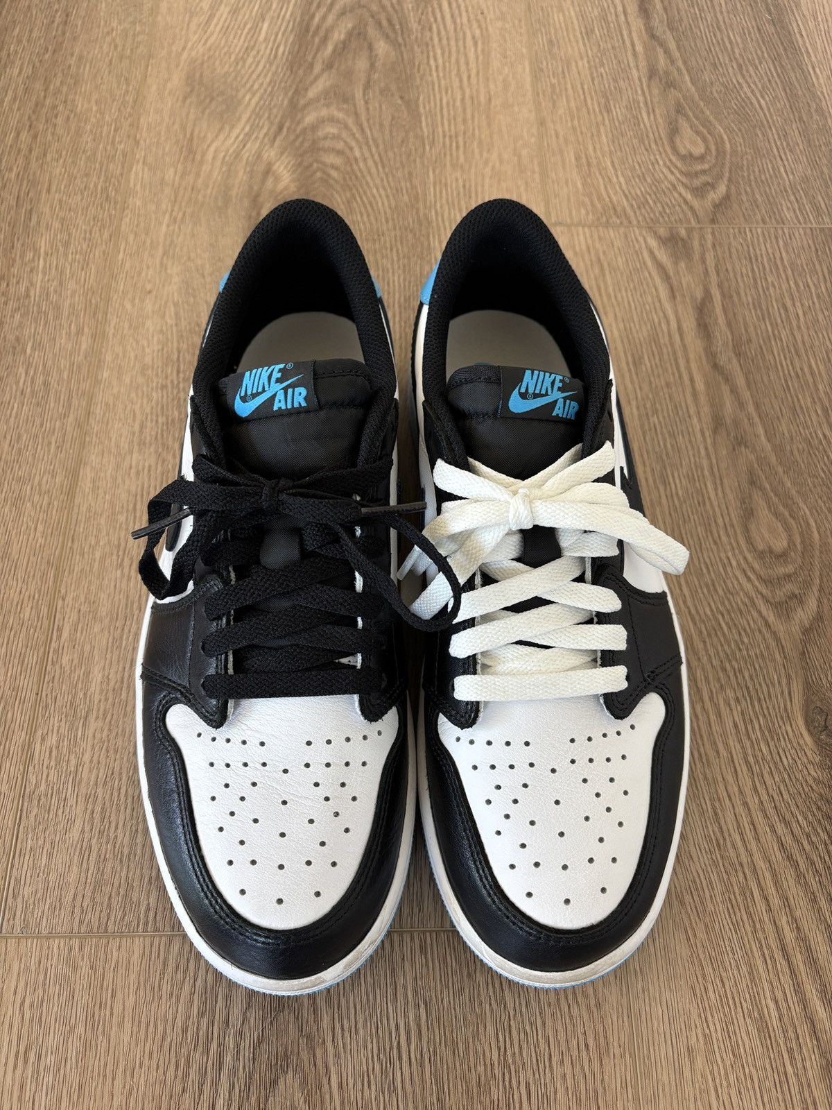 Jordan Brand × Nike Jordan 1 Low OG Powder Blue UNC Size US 9 / EU 42 - 3 Thumbnail