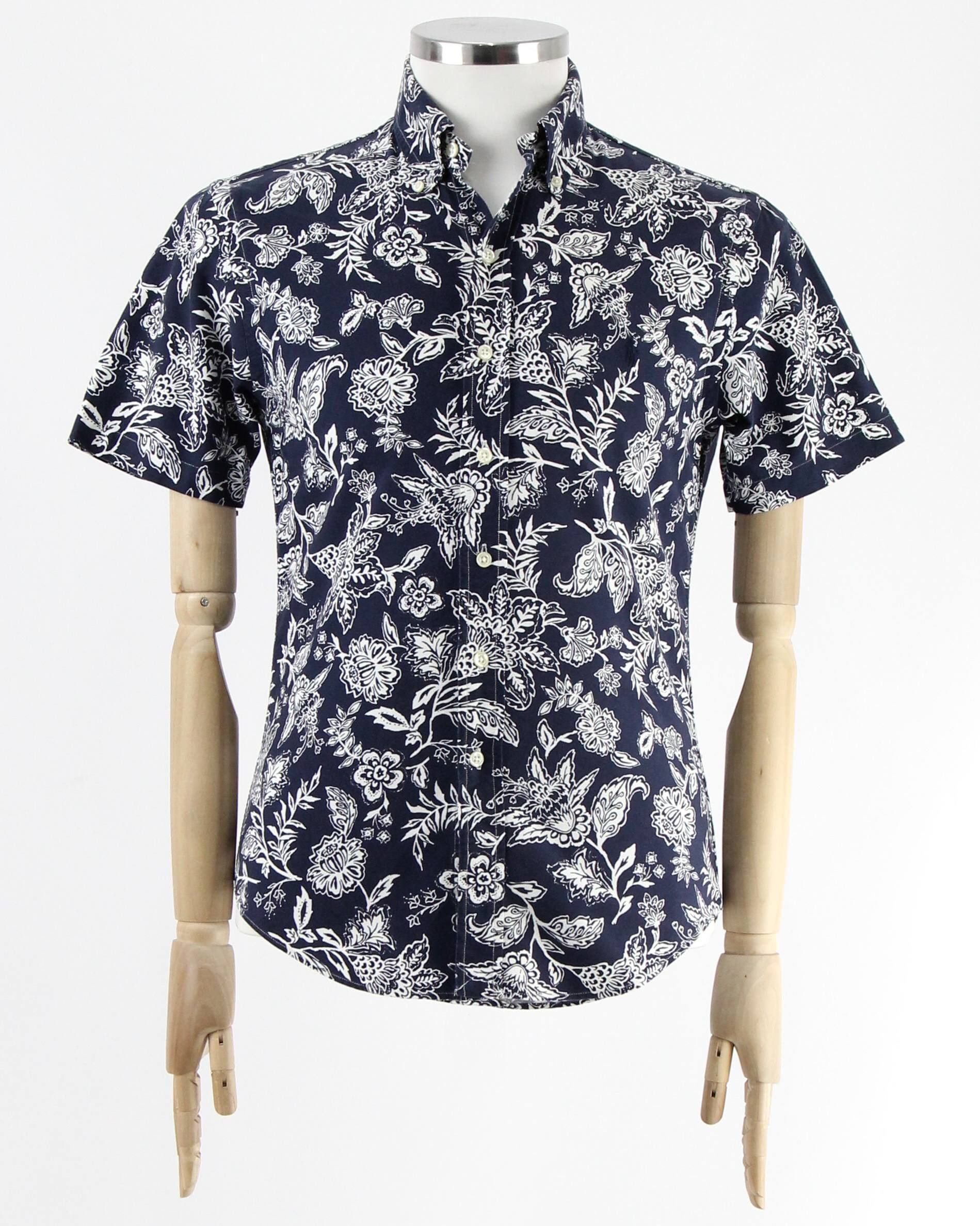 Polo Ralph Lauren POLO RALPH LAUREN Slim shirt with pattern Size US S / EU 44-46 / 1 - 1 Thumbnail