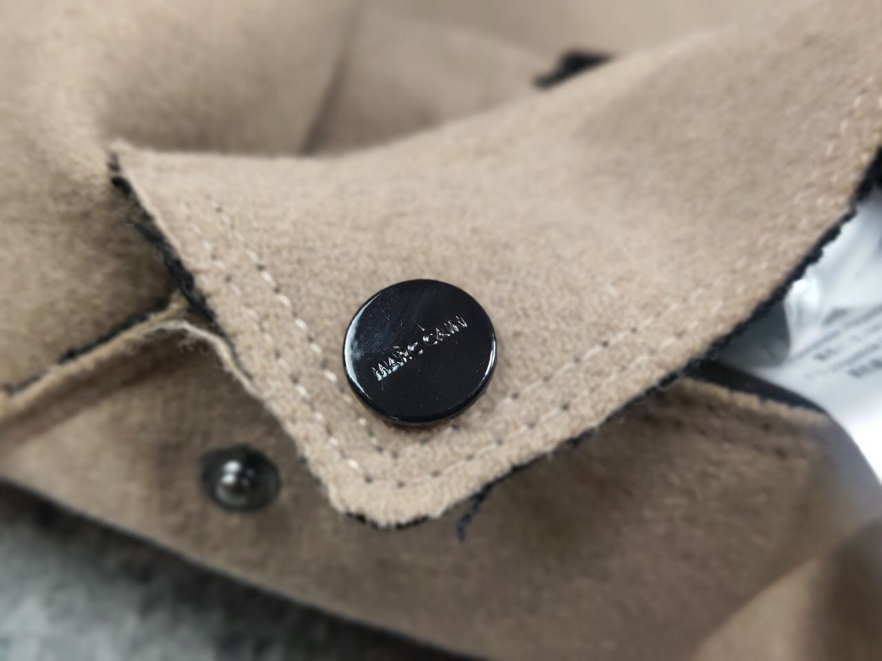 Japanese Brand Marc Cain Design Reversible Coat Hooded Classic Jacket Size M / US 6-8 / IT 42-44 - 24 Thumbnail