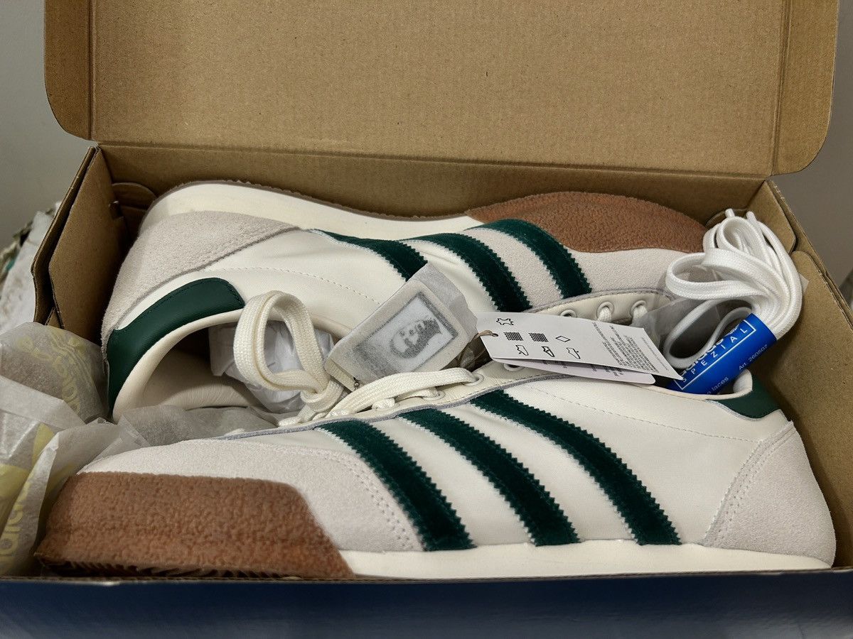 Adidas Size 10 - adidas LG2 SPZL x Liam Gallagher Low Bottle Green Size US 10 / EU 43 - 4 Thumbnail