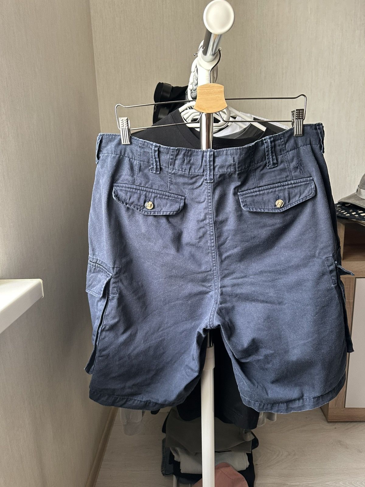 Polo Ralph Lauren Polo Ralph Lauren cargo shorts loose baggy military vintage Size US 34 / EU 50 - 4 Thumbnail
