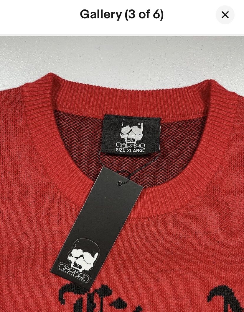 G59 Records G59 SUICIDEBOYS 2014 SWEATER Size US XL / EU 56 / 4 - 3 Thumbnail