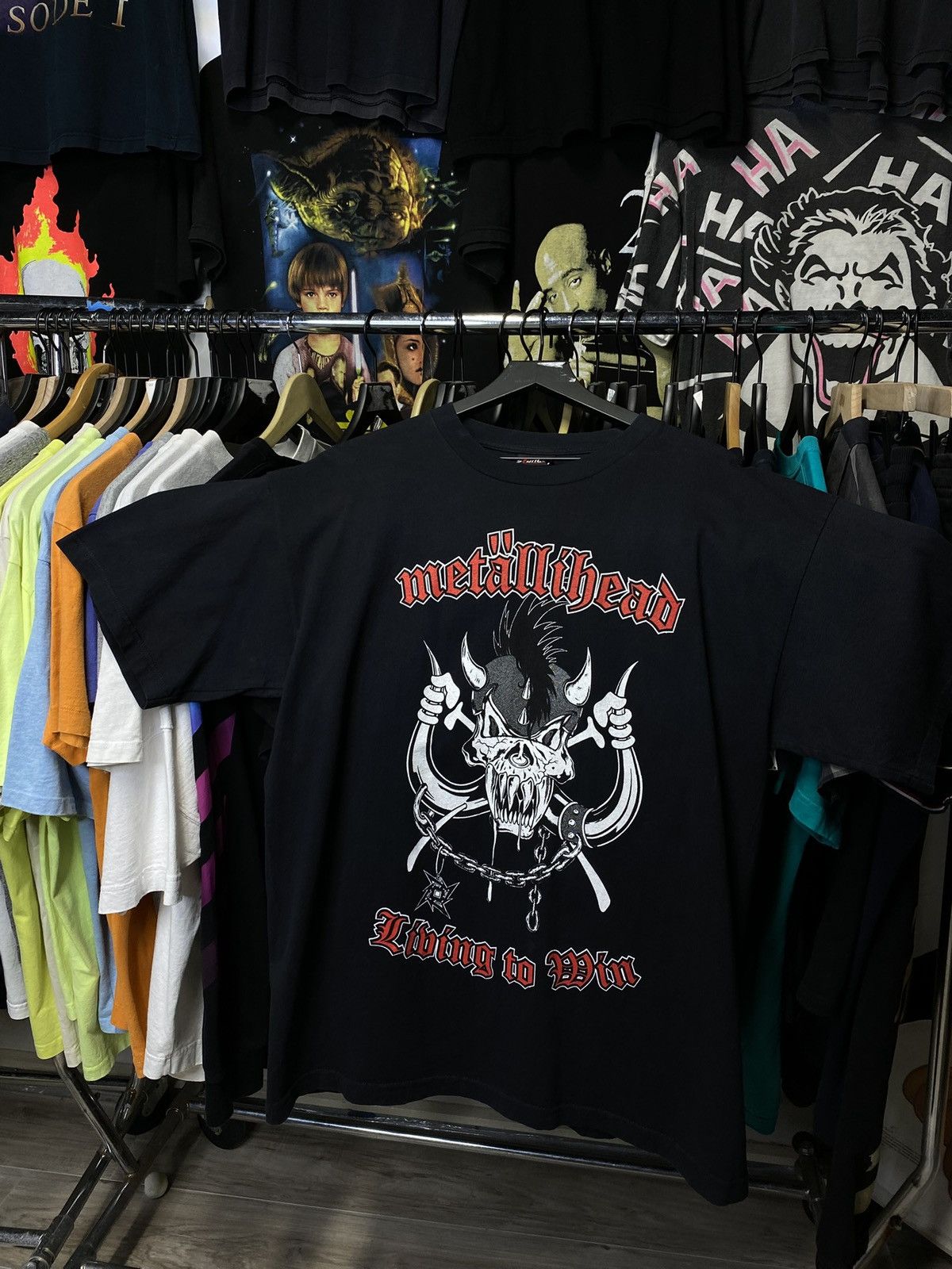 Vintage Vintage 90’s Metallica Band T-Shirt Vtg Metal Band Tee XL Size US XL / EU 56 / 4 - 6 Thumbnail