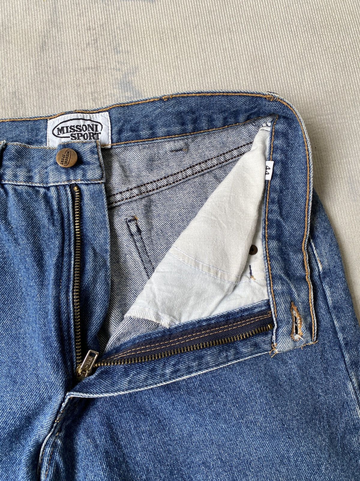 Missoni Vintage 90’s Missoni Sport Italy Jeans Size 28" / US 6 / IT 42 - 14 Thumbnail