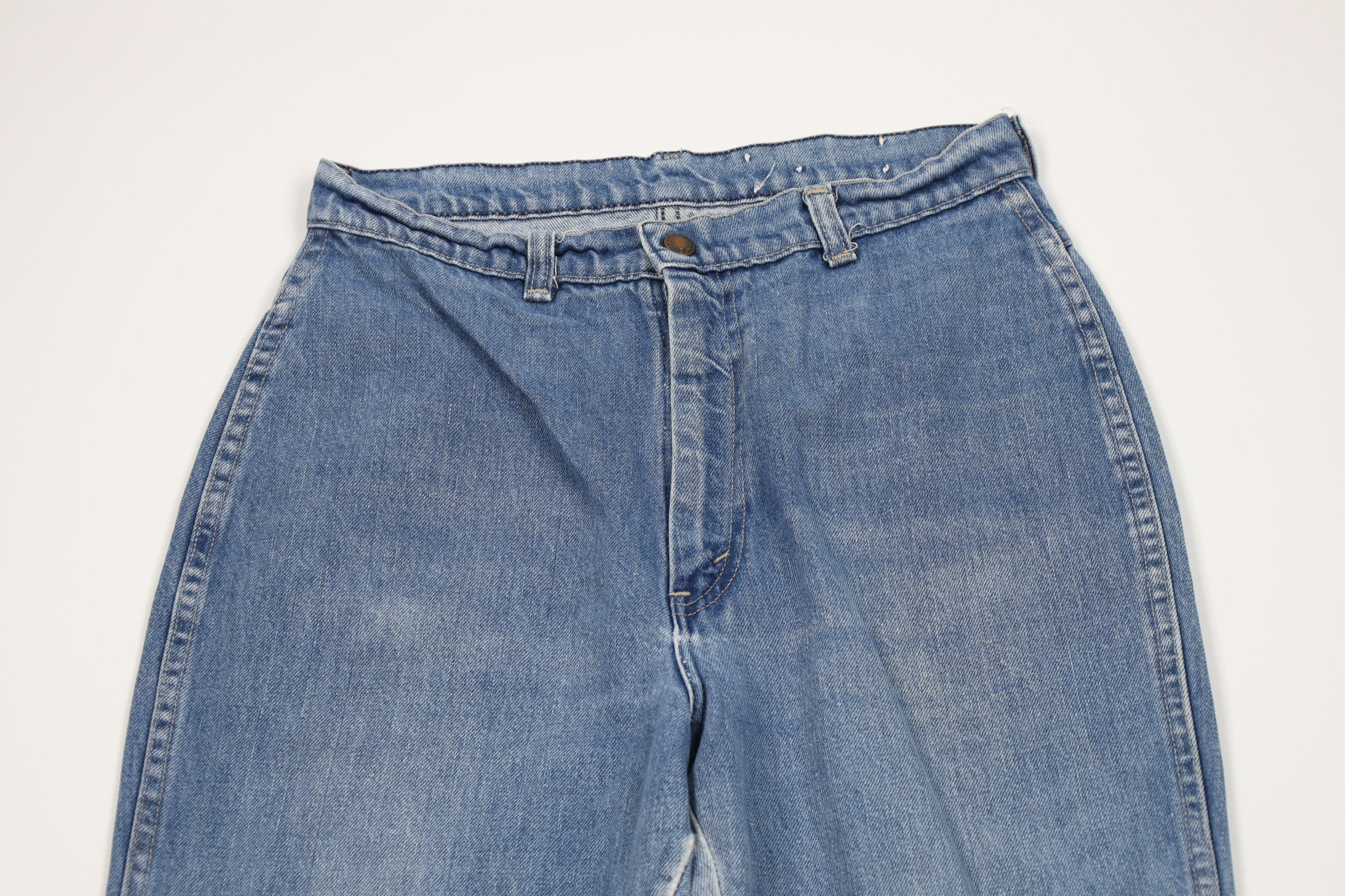 Vintage Vintage 90s Streetwear High Waisted Tapered Leg Jeans USA Size 26" / US 2 / IT 38 - 2 Thumbnail