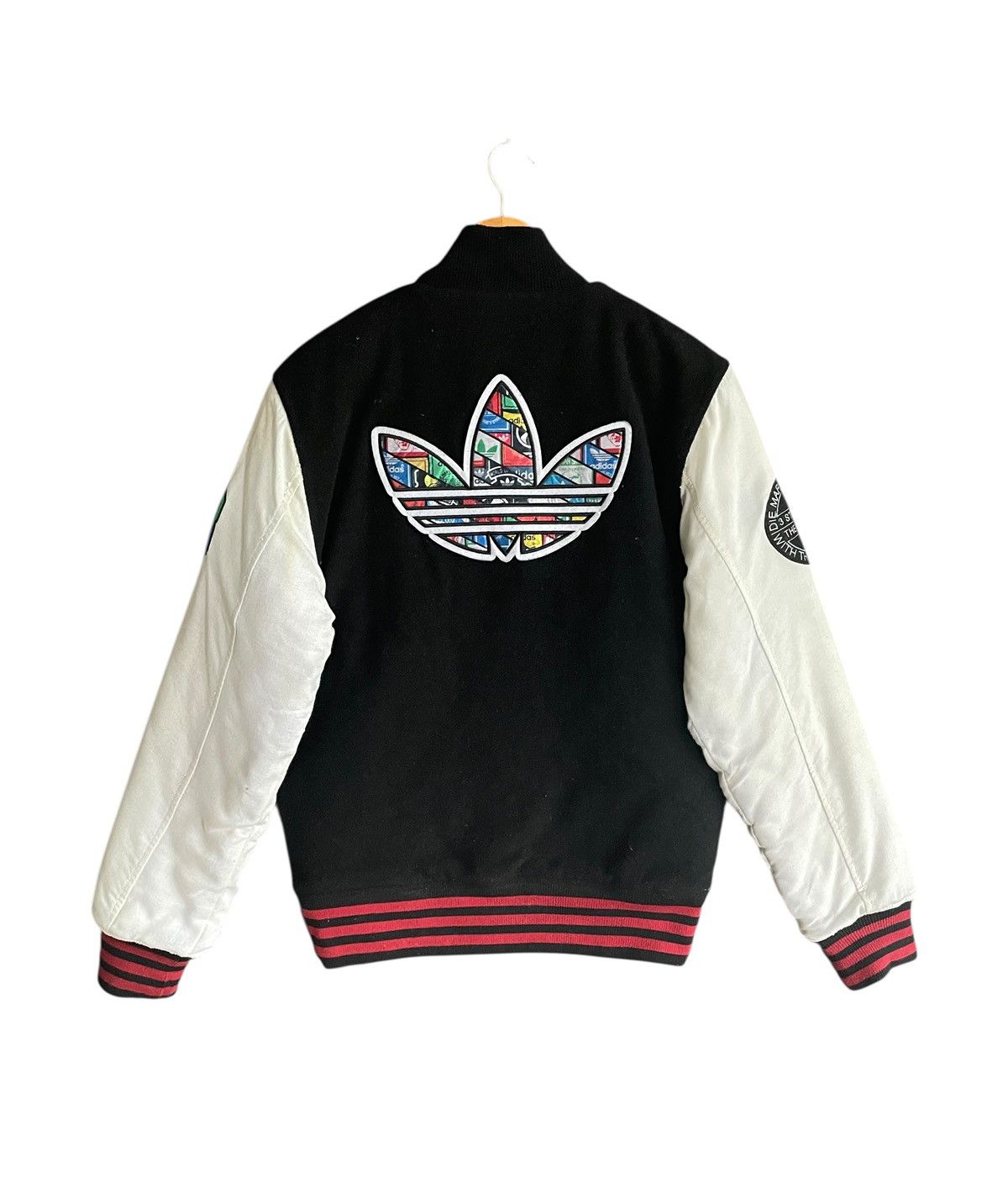 Adidas Very Rare Vintage Brand Adidas Varsity Jacket 2000s Size US M / EU 48-50 / 2 - 2 Thumbnail