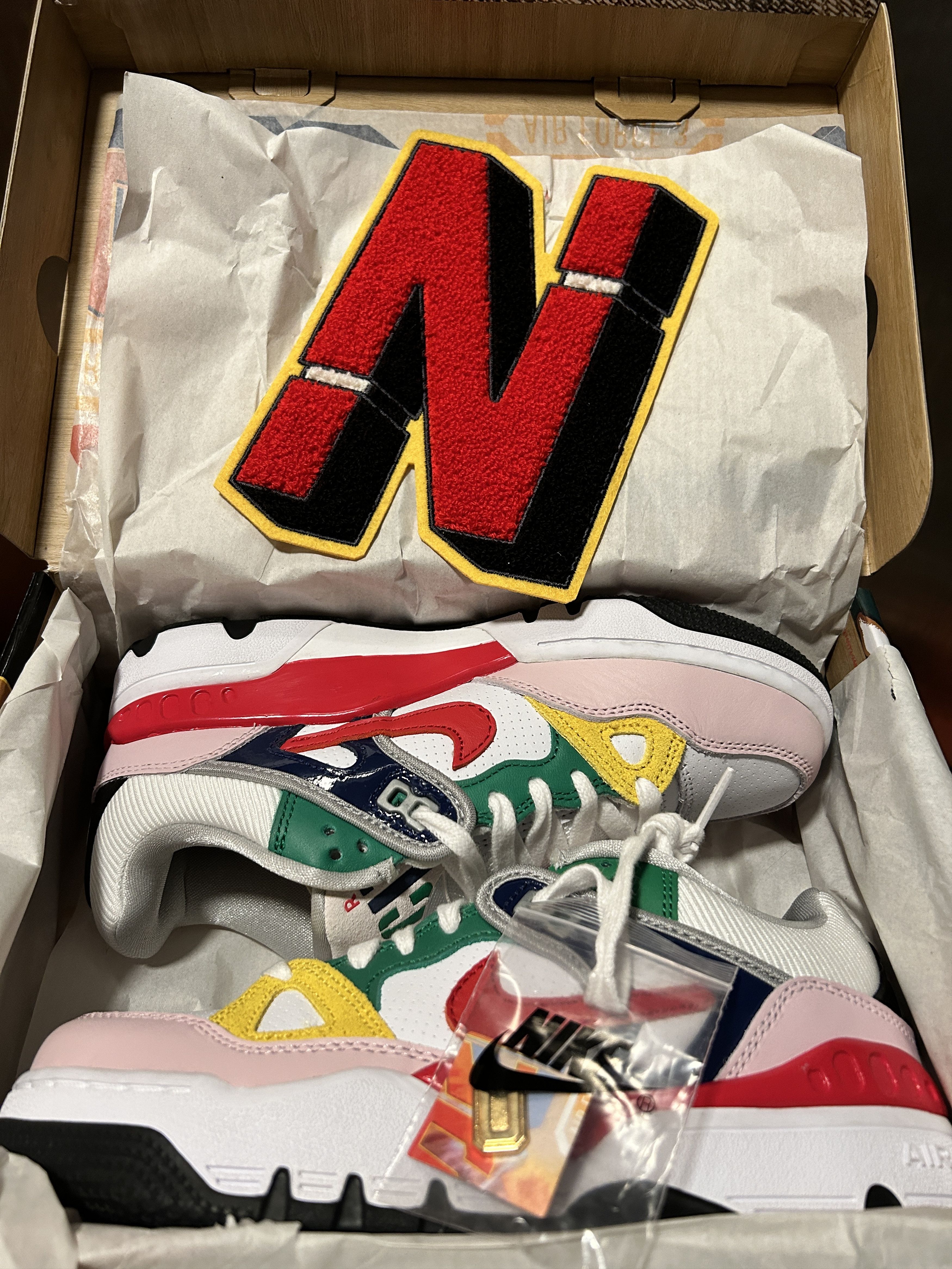 Nigo × Nike NIKE AIR FORCE 3 LOW SP Size US 5 / EU 37 - 4 Thumbnail