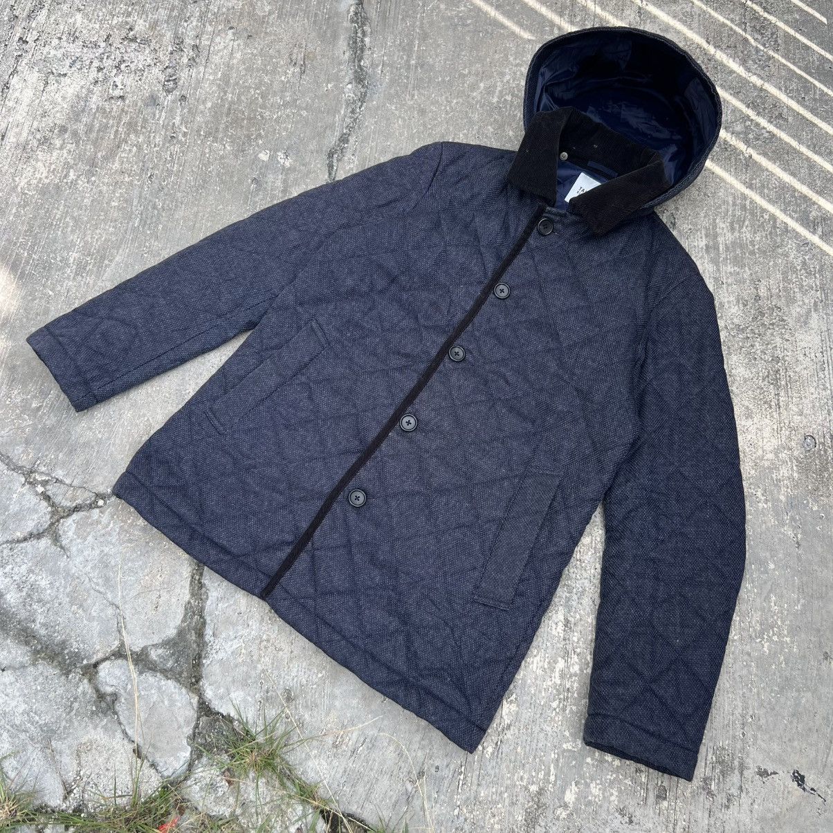 Takeo Kikuchi “TAKEO KIKUCHI” BUTTON UP QUILTED JACKET Size US M / EU 48-50 / 2 - 1 Thumbnail