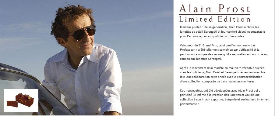 Serengeti SERENGETI Torini Alain Prost Limited Edition Sunglasses Size ONE SIZE - 13 Thumbnail