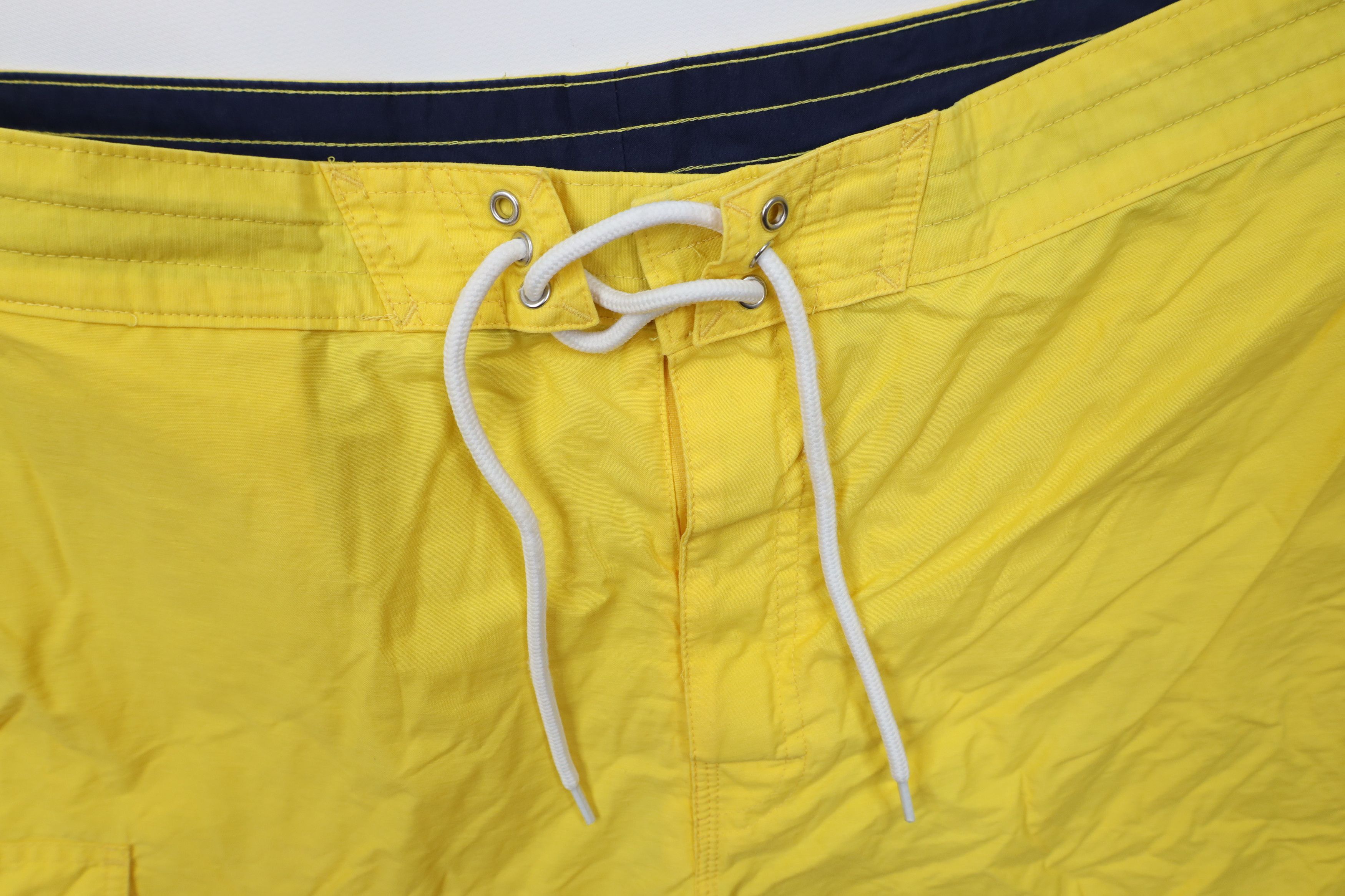 Brooks Brothers × Vintage Vintage Brooks Brothers Above Knee Shorts Swim Trunks Yellow Size US 36 / EU 52 - 6 Thumbnail