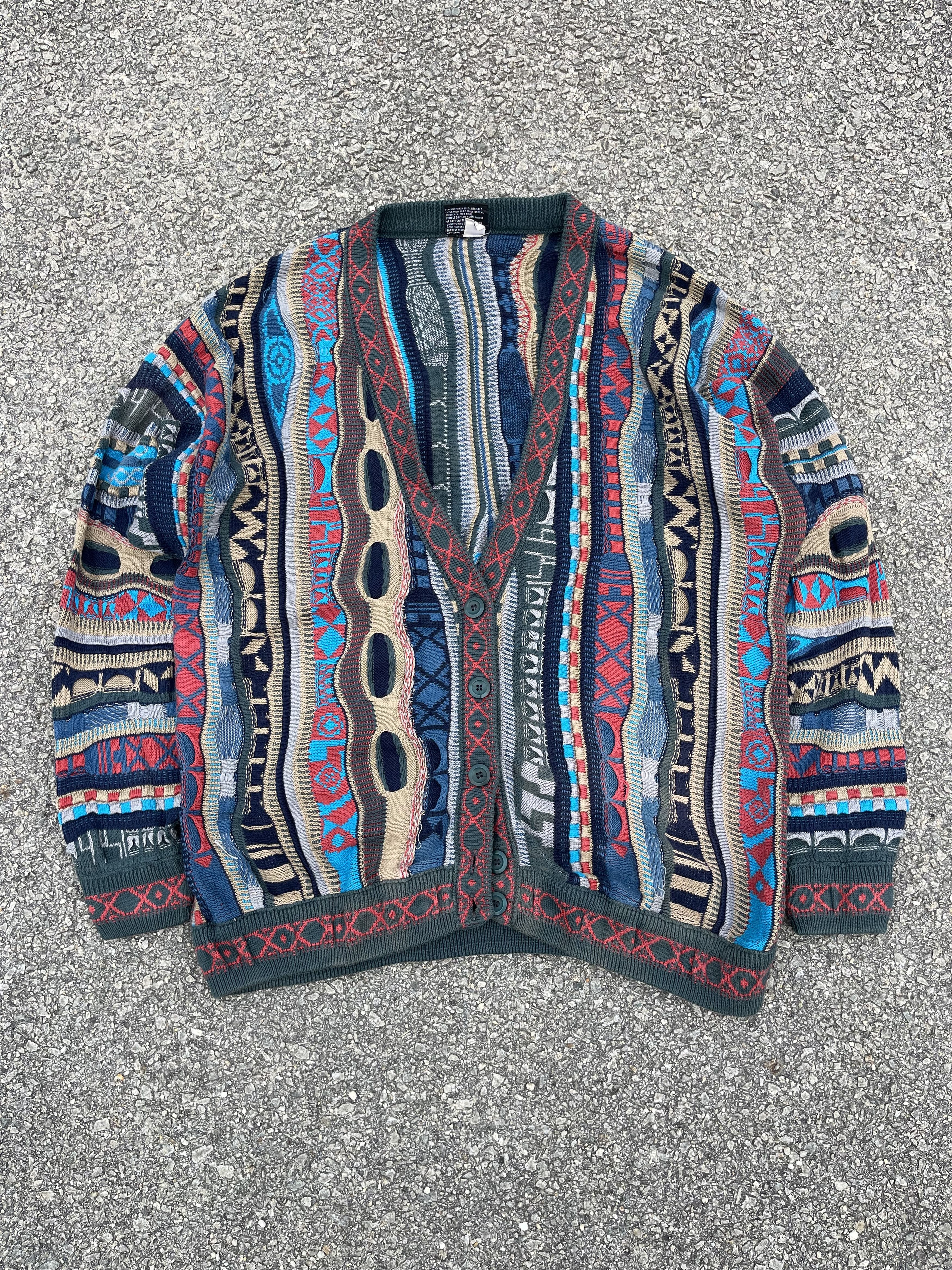 Vintage Coogi Style Jumper Pullover Knitwear Emaroo brand Size US L / EU 52-54 / 3 - 1 Thumbnail
