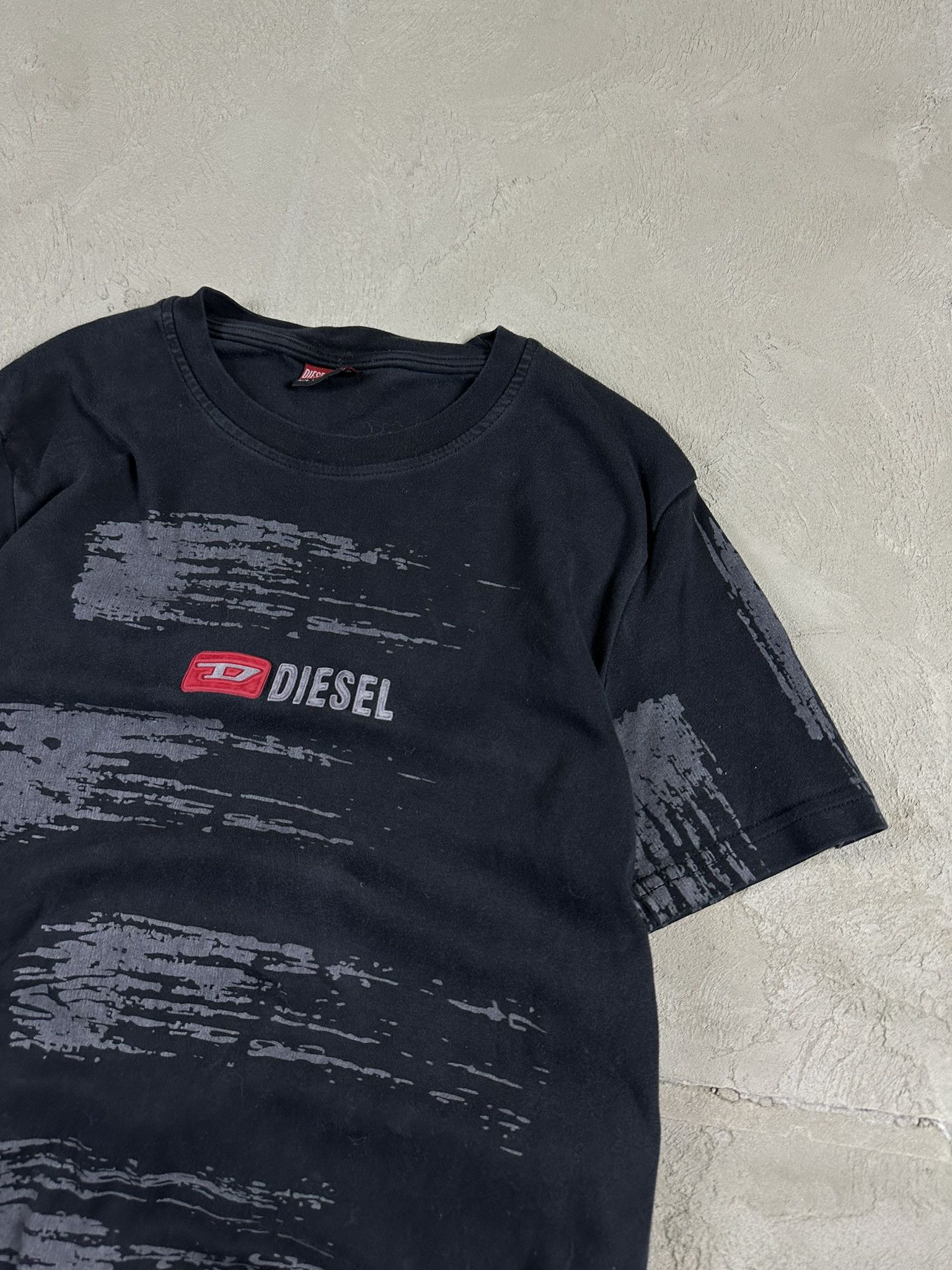 Diesel Vintage Y2k Diesel Logo Archive T-shirt 00s Size US M / EU 48-50 / 2 - 7 Thumbnail