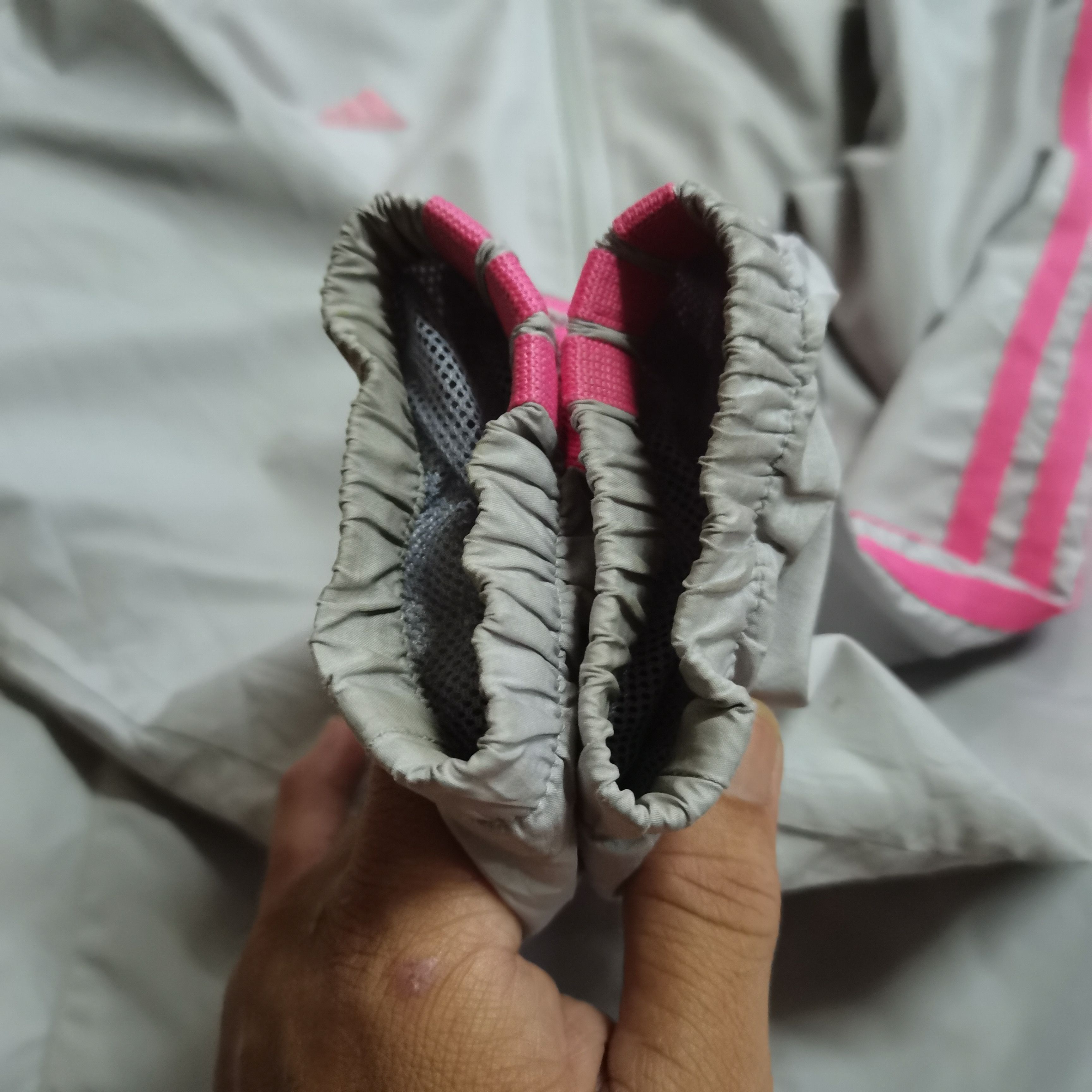 Adidas ADIDAS CLIMAPROOF Windbreaker Jacket Size L / US 10 / IT 46 - 4 Thumbnail