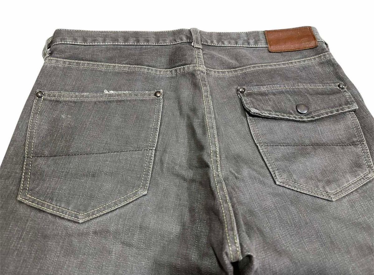 5351 POUR LES HOMMES 🔥Y2K Archived Vintage Abahouse Rivet Denim Made In Japan Size US 32 / EU 48 - 8 Thumbnail