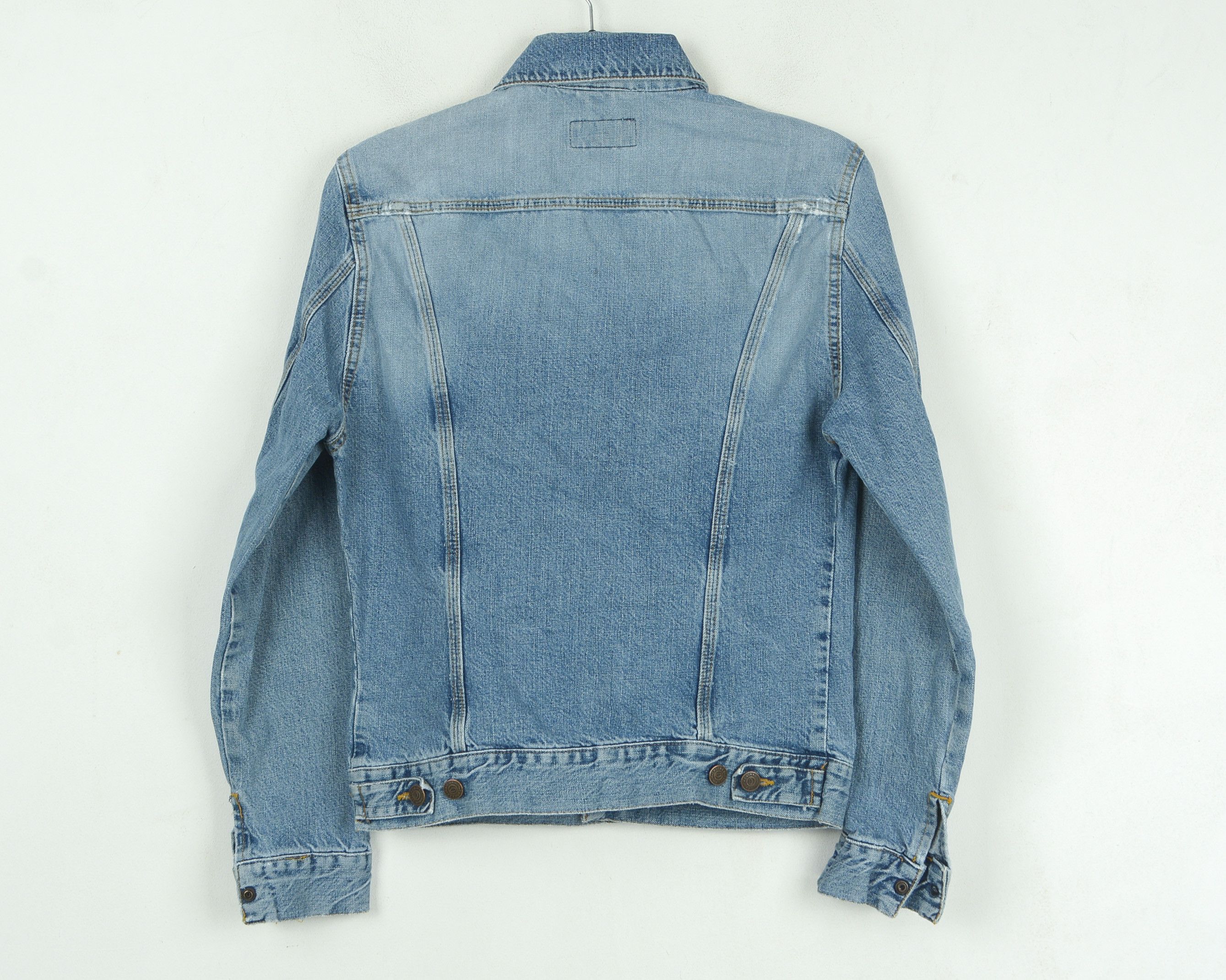 Vintage Jacket Bronson Slim Coat Denim Jean Button Retro Top Size US S / EU 44-46 / 1 - 6 Thumbnail