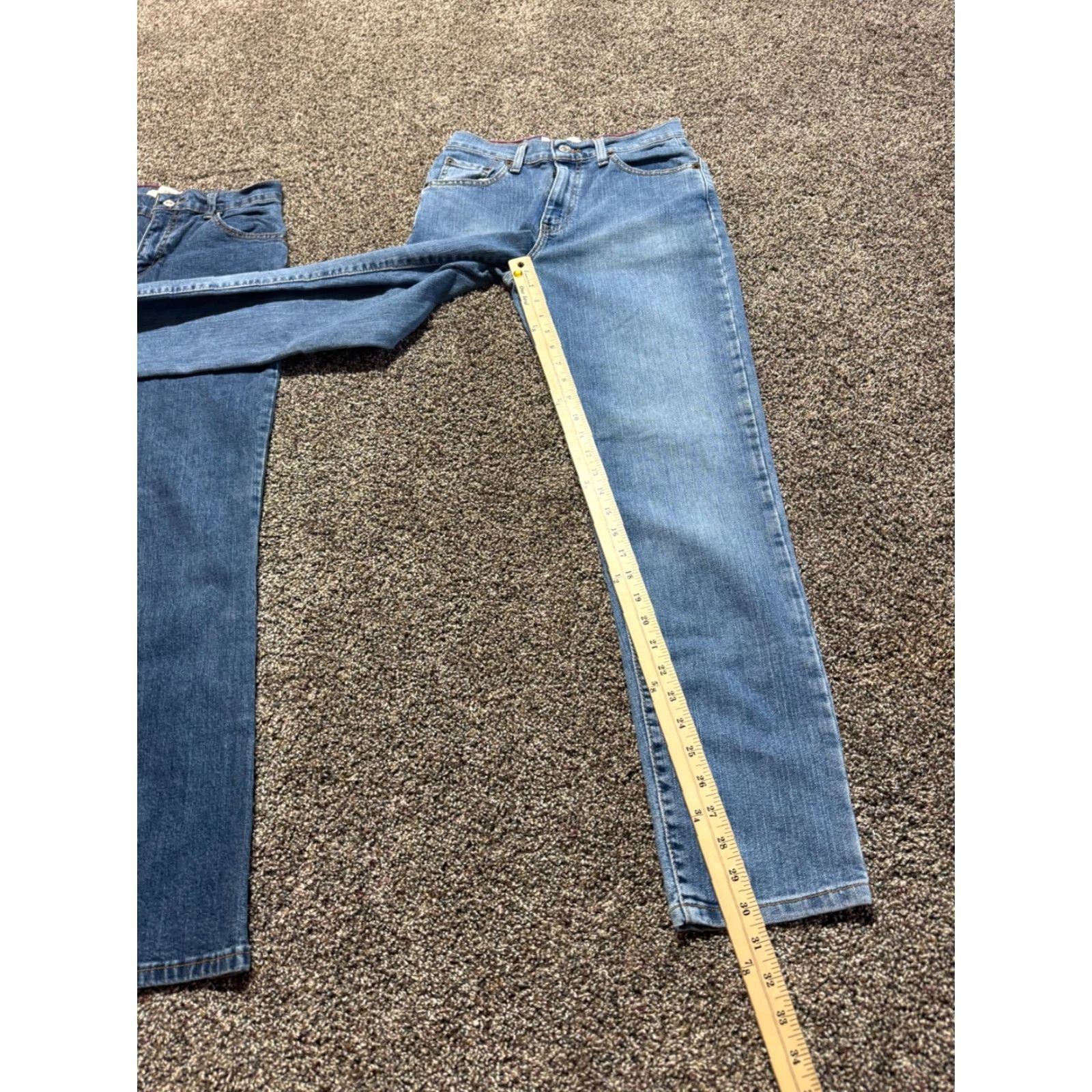 Levi's VINTAGE Levi's 550 & 512 Women's Jeans Size 4 Blue Denim Bootcut Slim Lot OF 2 Size 27" / US 4 / IT 40 - 4 Thumbnail