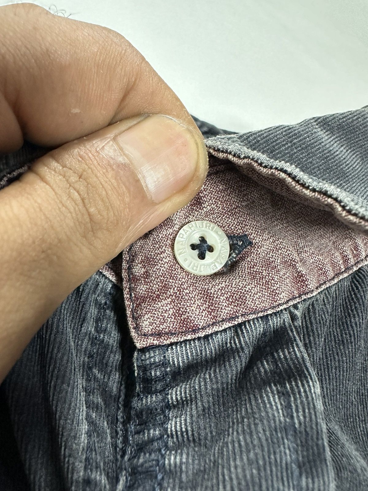Napapijri × Vintage Vintage Napapijri Shirt Size US XL / EU 56 / 4 - 7 Thumbnail