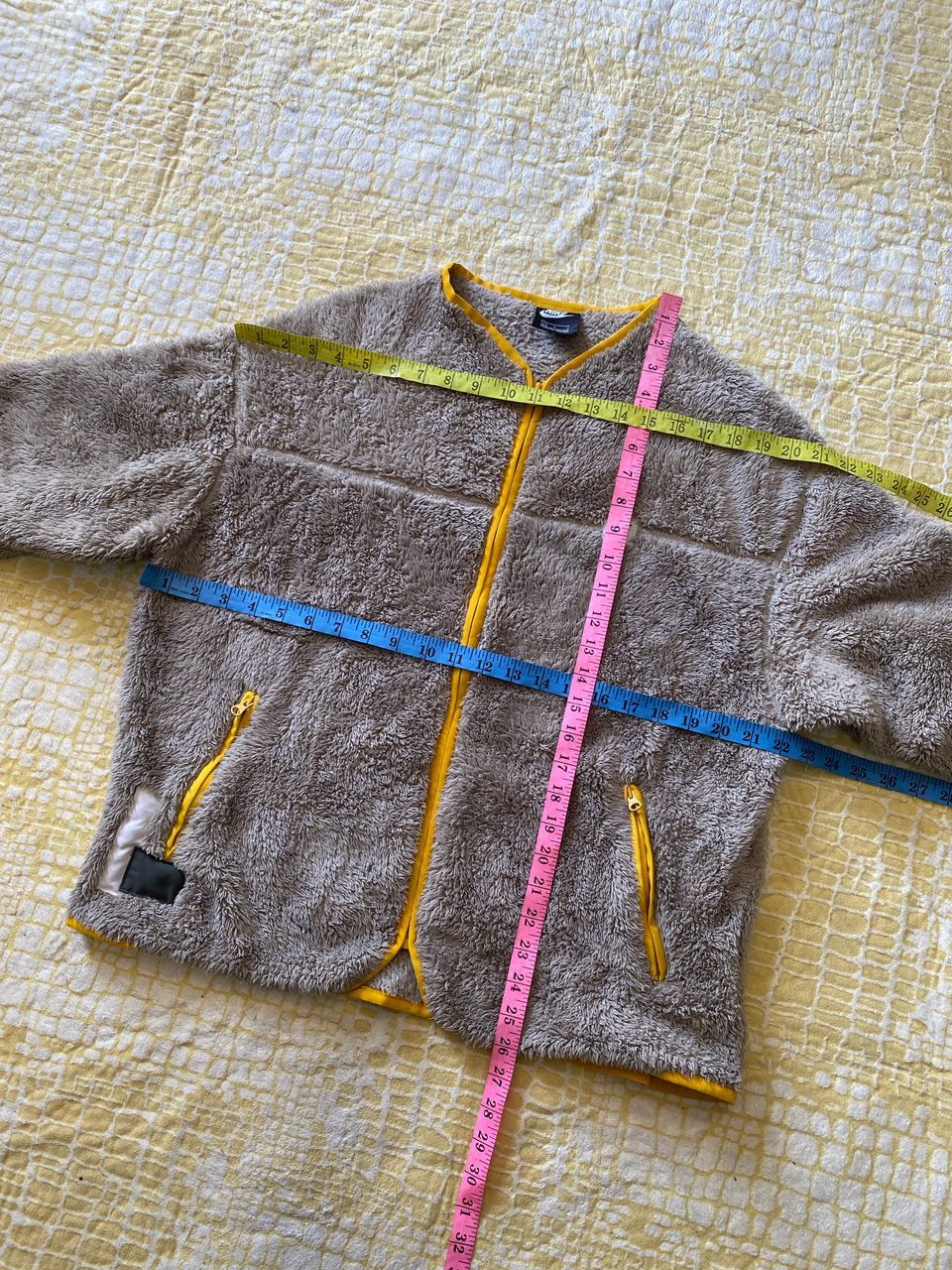 Nike Nike Wild Fluffy Sherpa Fleece Jacket Size L / US 10 / IT 46 - 12 Thumbnail