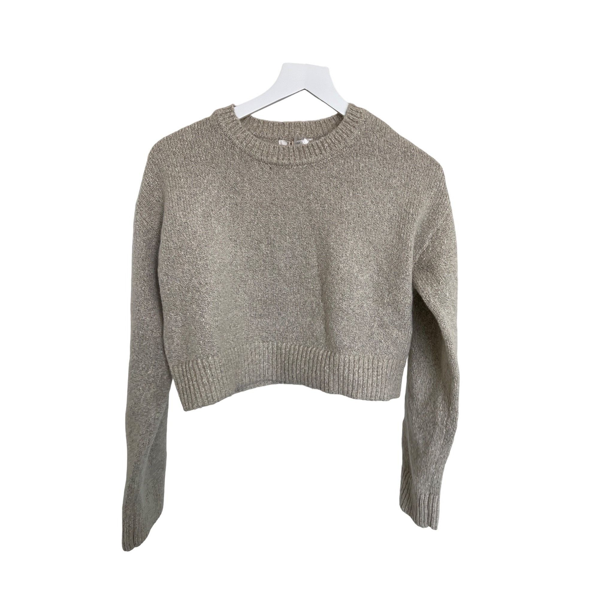 REVOLVE Tularosa Cropped Sweater In Light Tan Size M / US 6-8 / IT 42-44 - 2 Thumbnail