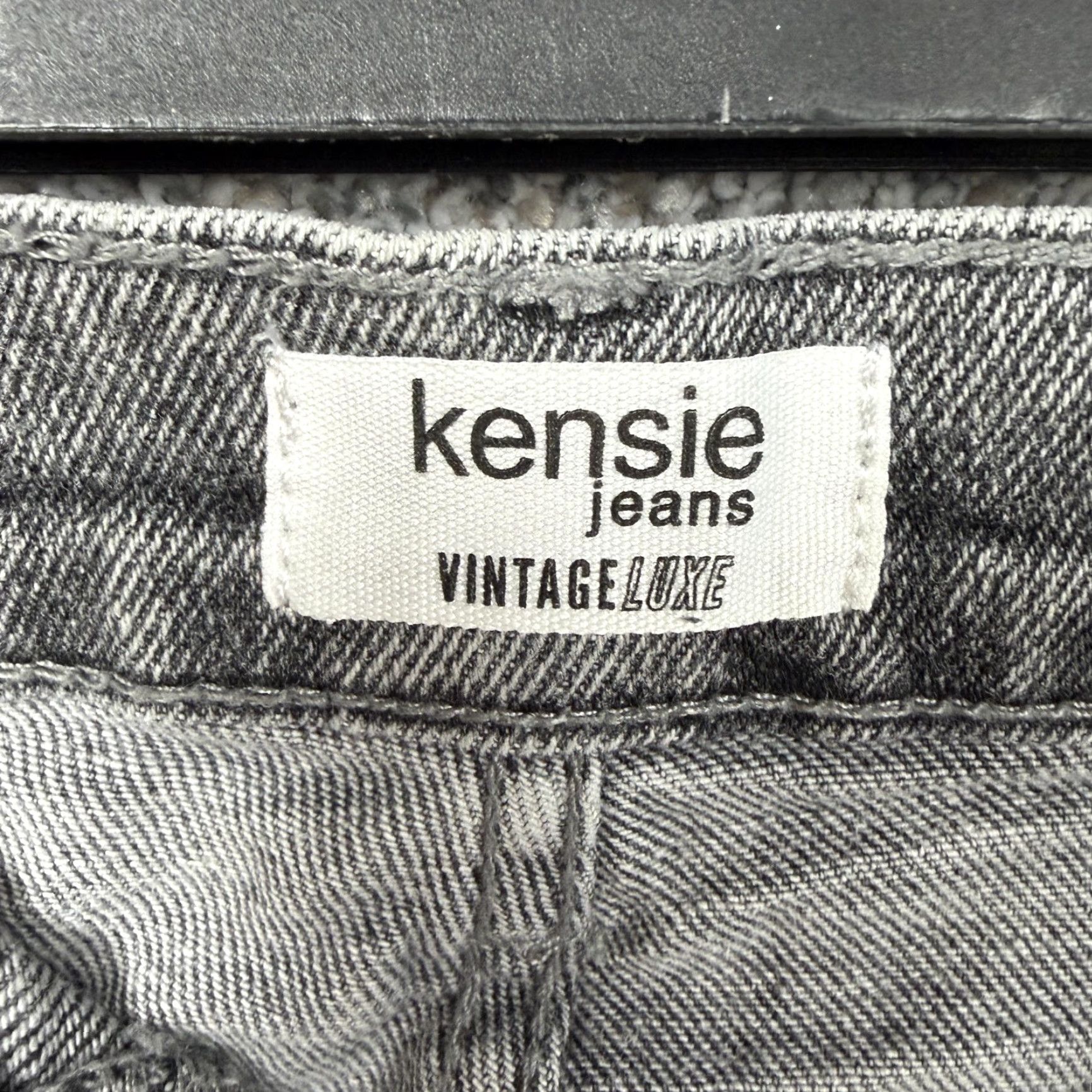 Vintage Kensie The Kelsey Jeans Womens 10/30 Gray High Rise Skinny Denim Edgy Streetwear Size 32" / US 10 / IT 46 - 7 Thumbnail
