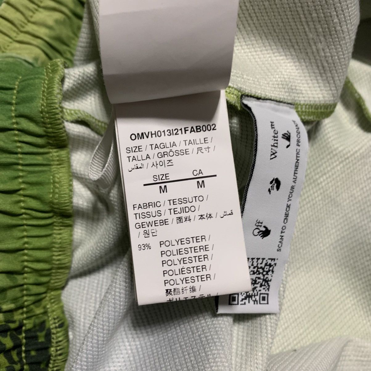 Off-White Off White Medium Shorts Active Green Camo Virgil Abloh Size US 32 / EU 48 - 6 Thumbnail