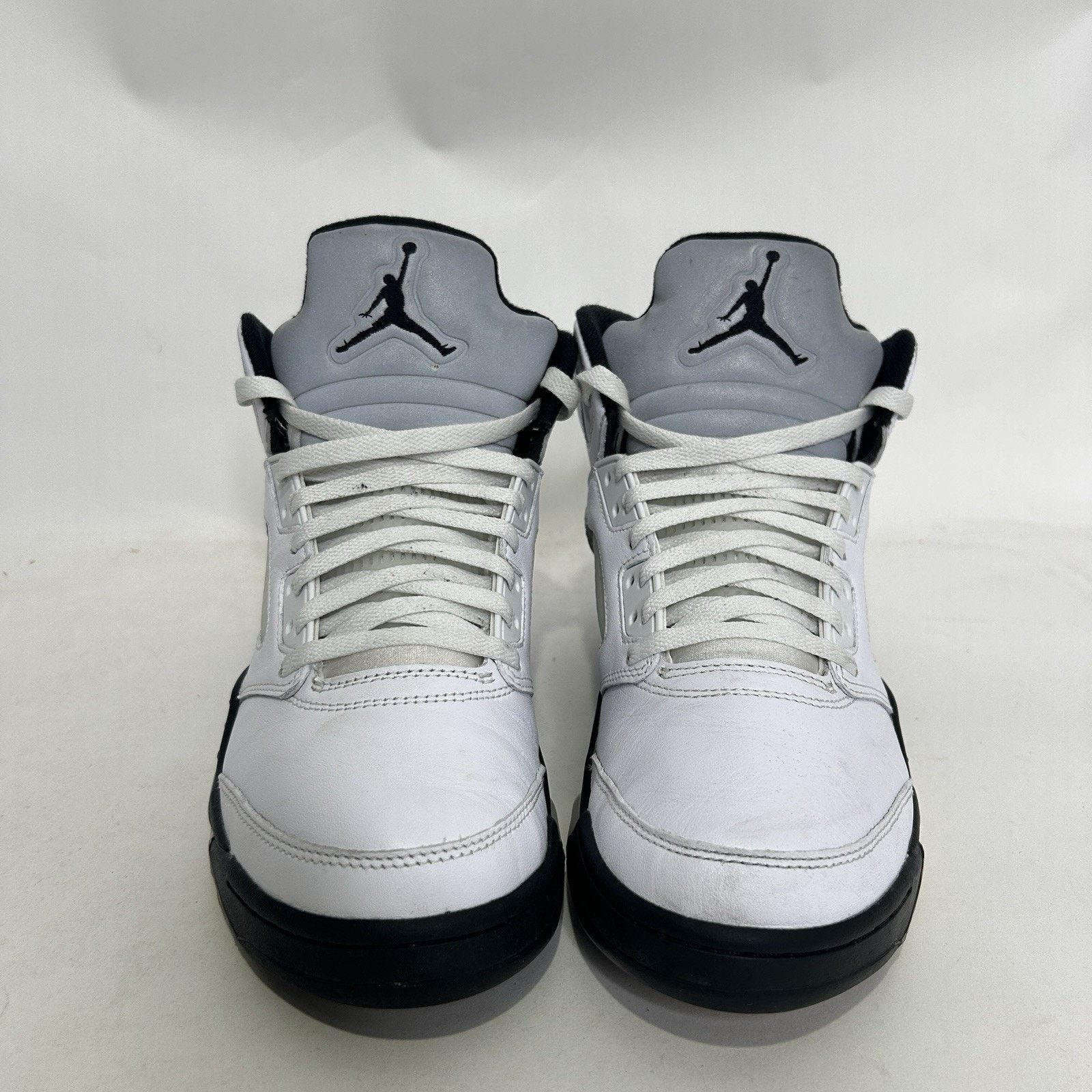 Jordan Brand Nike Air Jordan 5 Retro OG “Reverse Metallic/White Black” Size US 9.5 / EU 42-43 - 2 Thumbnail
