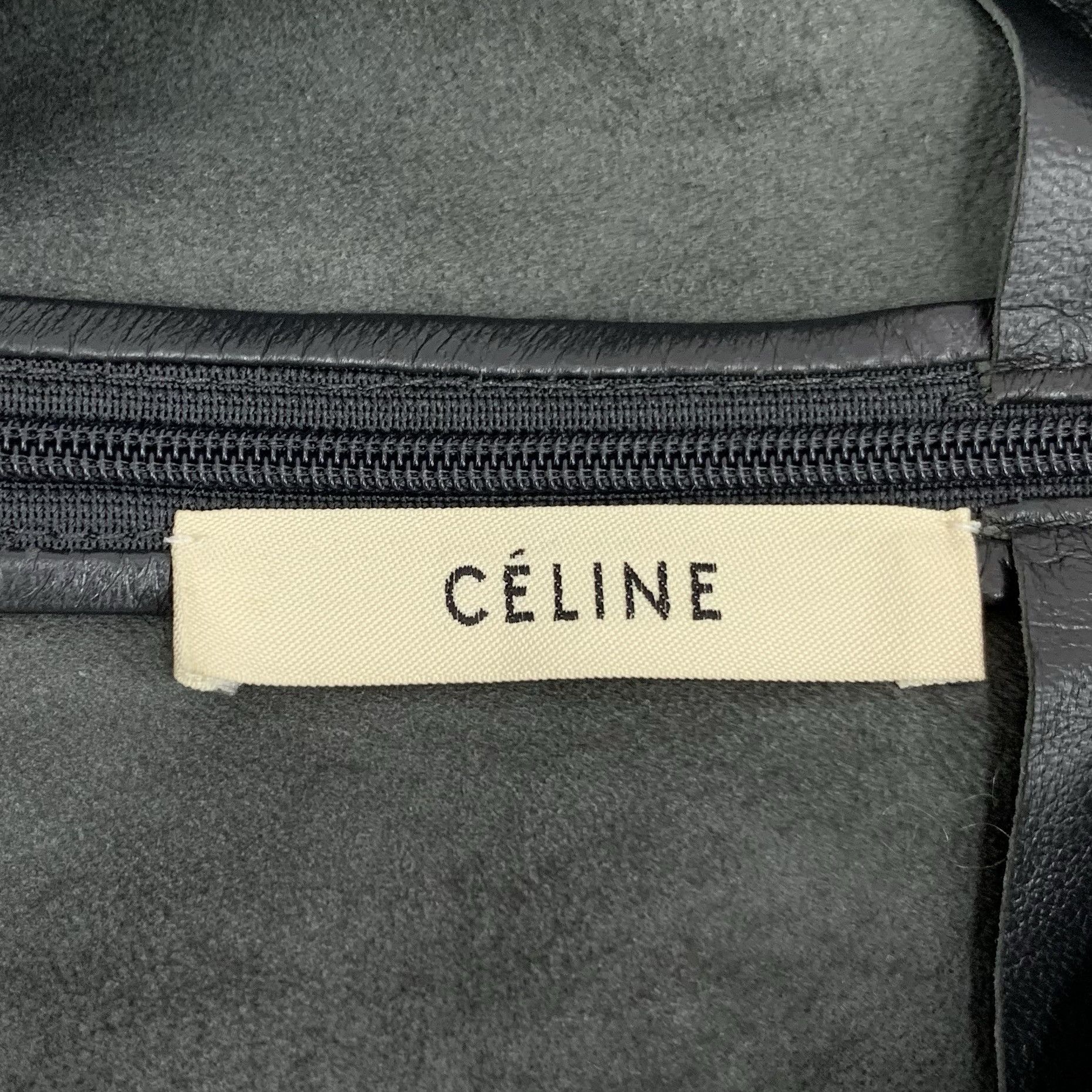 Celine Celine Colorblock Lambskin Leather Top (36) Size XS / US 0-2 / IT 36-38 - 5 Thumbnail