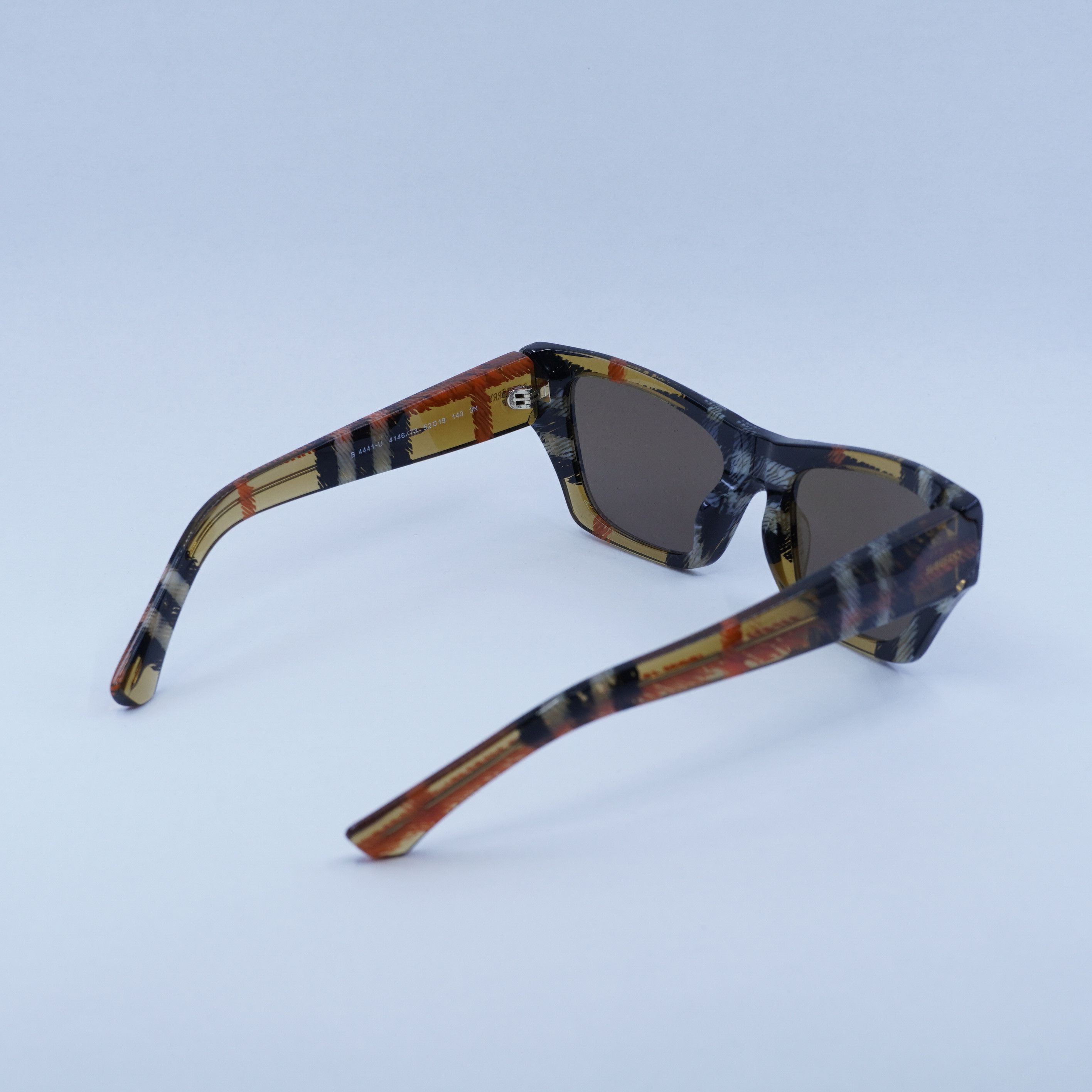 Burberry Burberry BE4441U 414673 Sunglasses Sand Rectangle Frame Size ONE SIZE - 2 Thumbnail