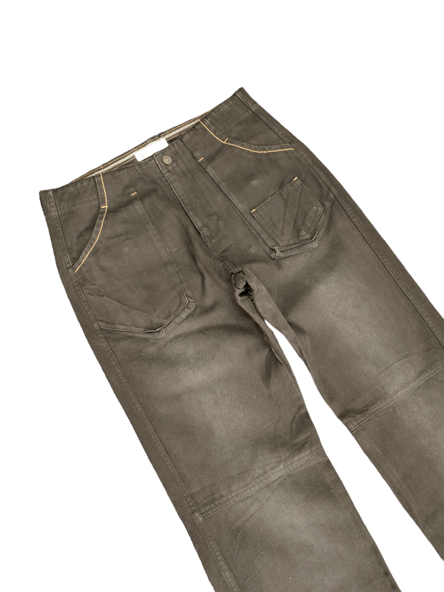 Comme des Garcons × Undercover Global Work 3D Floating Pocket Fatigue Denim Pants Size US 31 - 3 Thumbnail