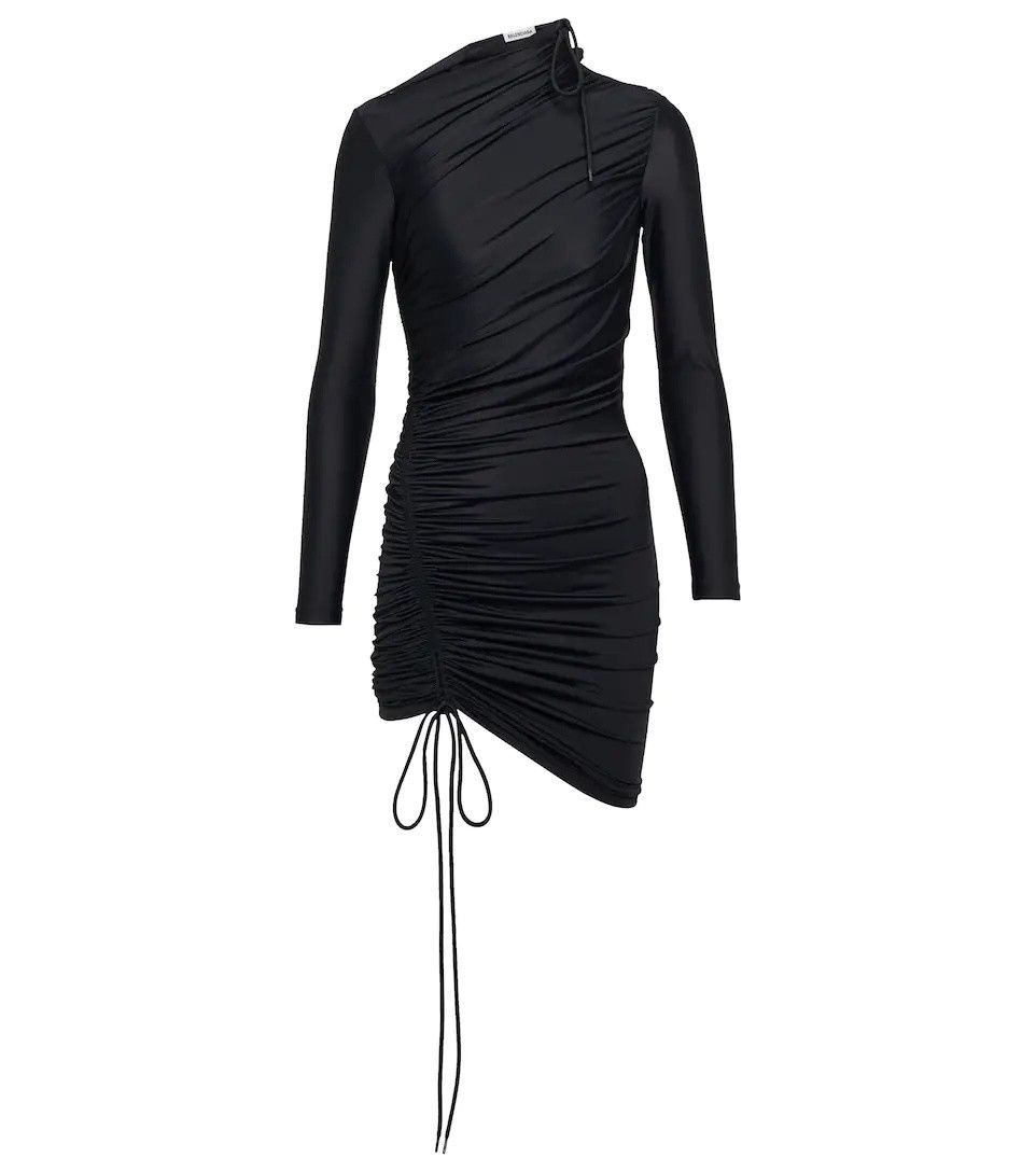 Balenciaga o1y0625 Mini Dress in Black Size XS / US 0-2 / IT 36-38 - 1 Thumbnail