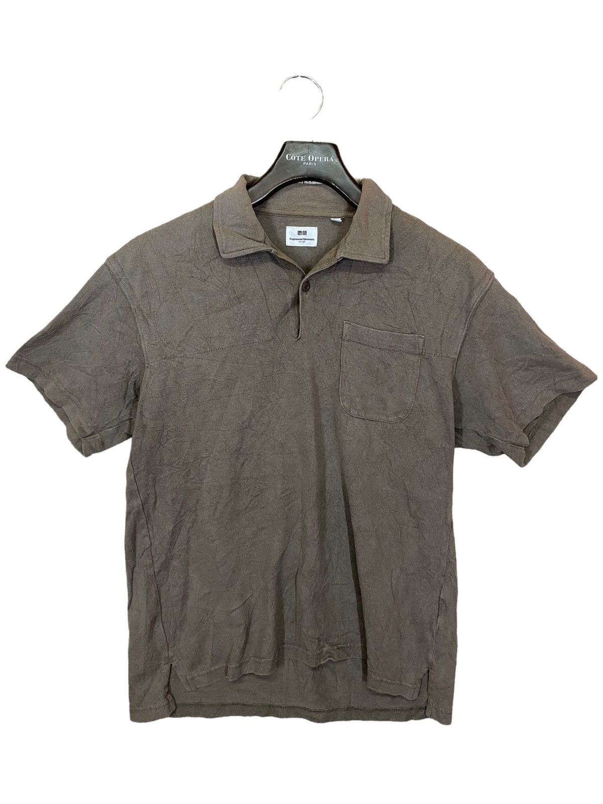 Engineered Garments × Japanese Brand × Uniqlo Engineered garment x uniqlo polo shirt Size US M / EU 48-50 / 2 - 1 Thumbnail