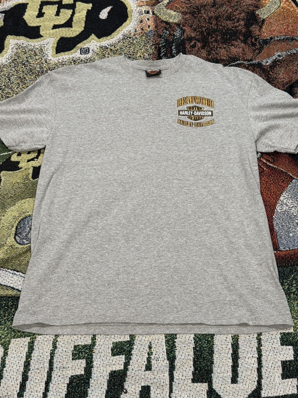 Harley Davidson Harley Davidson Deadwood South Dakota Tee Size US XL / EU 56 / 4 - 3 Thumbnail